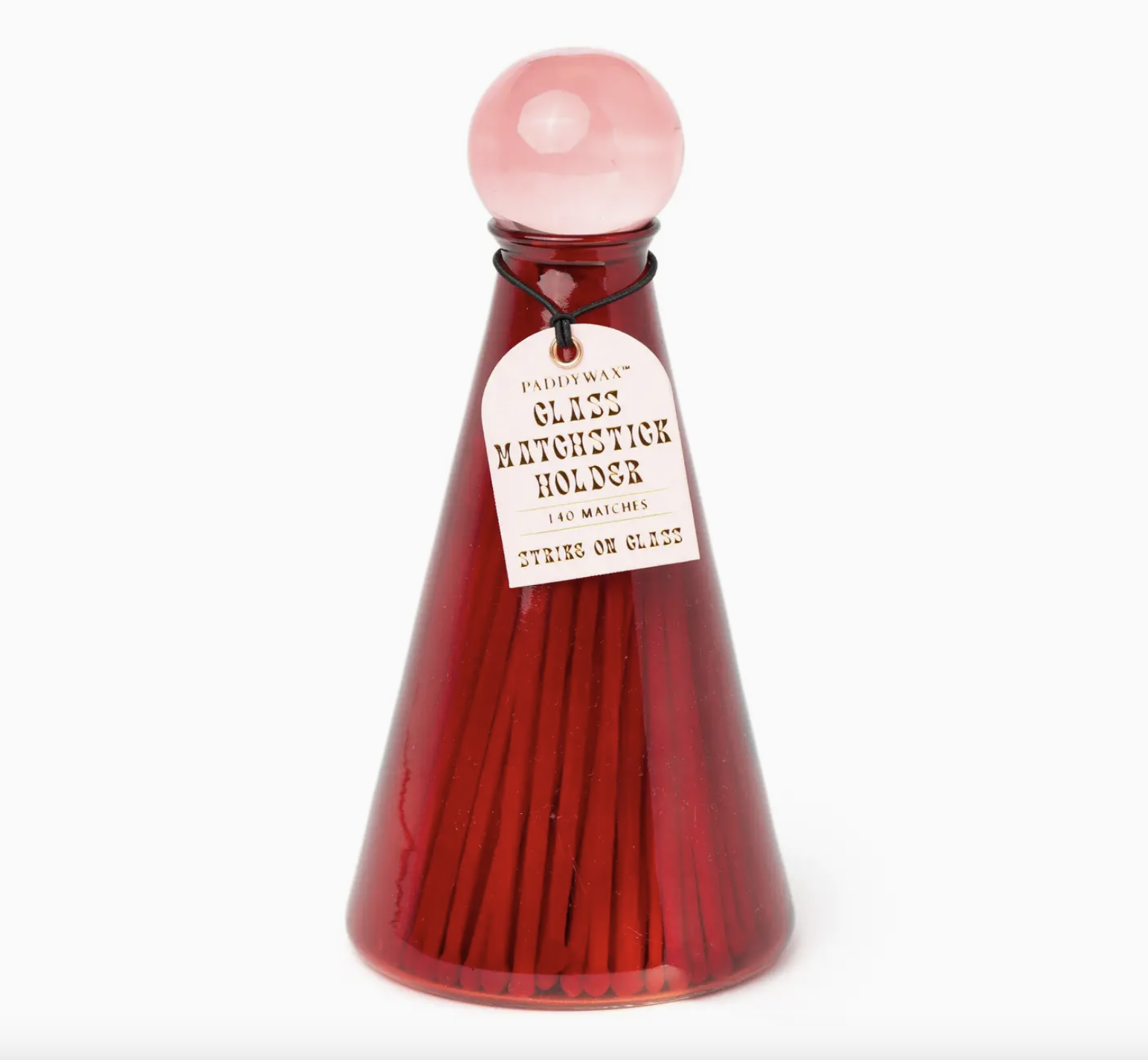 Red and Pink Match Jar