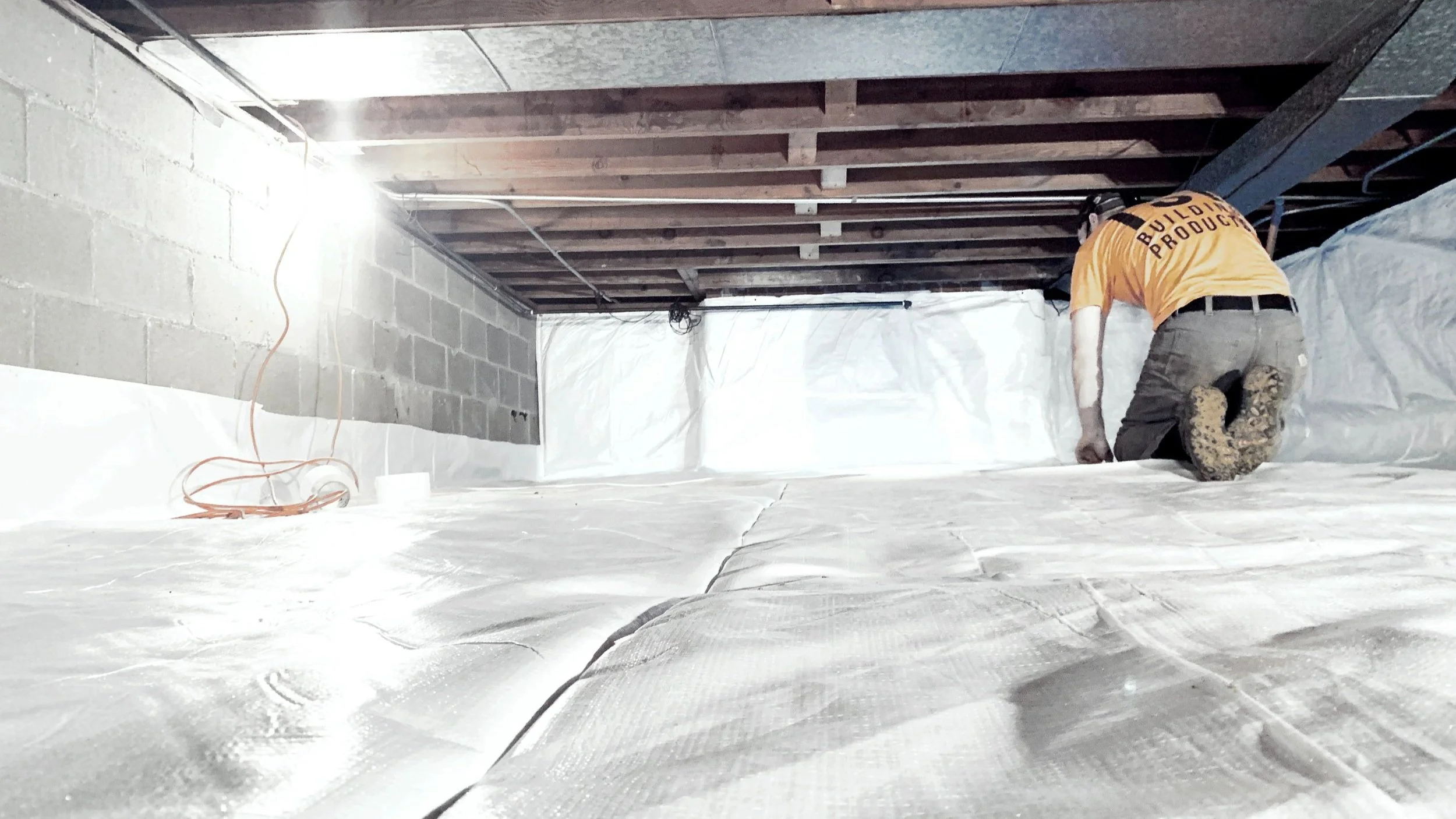 Viper CS Crawl Space Vapor Barrier ISI Building Products