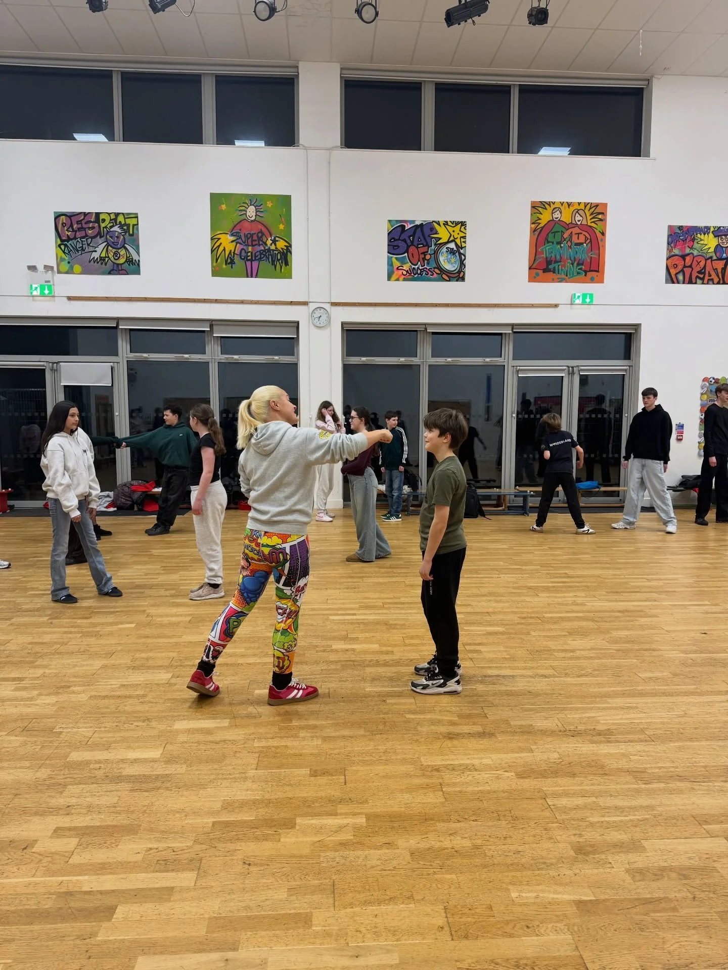 This week we had two stage combat workshops with the BRILLIANT Esther Featherstone as Fight Director. We worked with Esther back in 2023 on &ldquo;She Kills Monsters&rdquo; and it was wonderful to have her back with us for more combat, this time for 