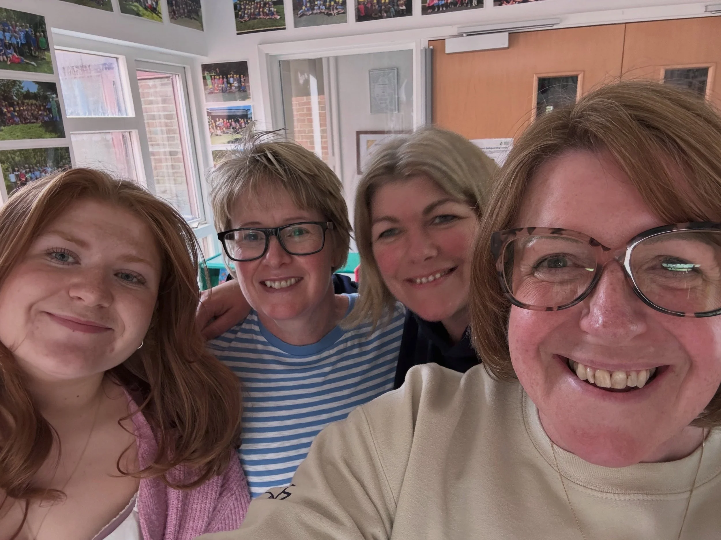 🎭 LAMDA Exam day SUCCESS! Our tired but happy team this afternoon. Nearly 90 of our amazing young performers aged 5&ndash;15 took their LAMDA exams today &mdash; one of our biggest days ever!

3 LAMDA examiners with us for the day and our students g