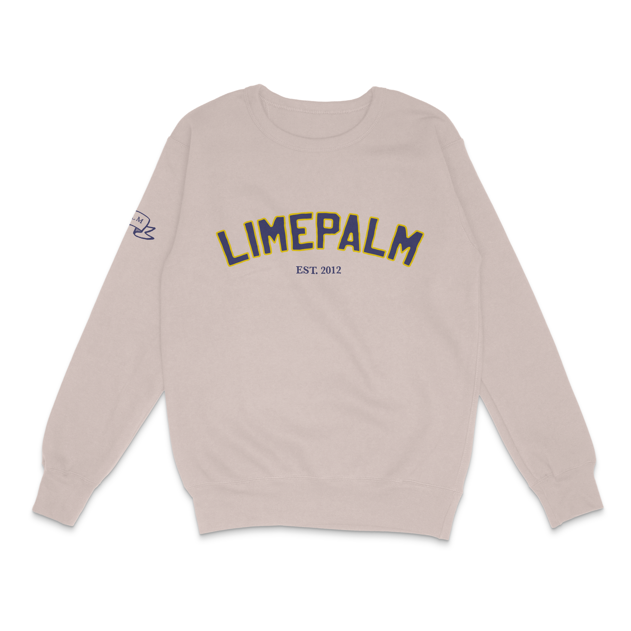 Limepalm Varsity Sweatshirt SAND