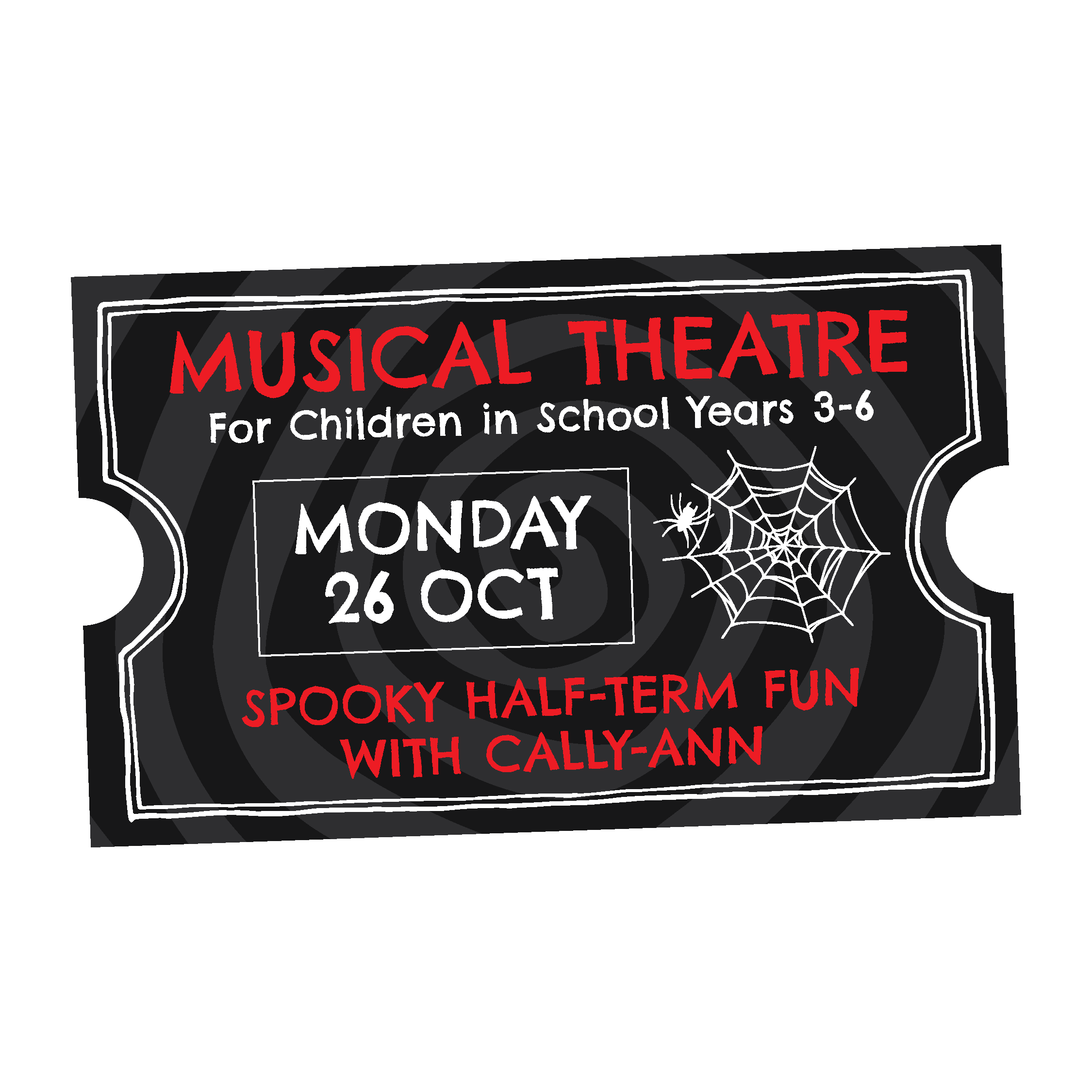 Halloween Musical Theatre Workshop | Mon 26 October