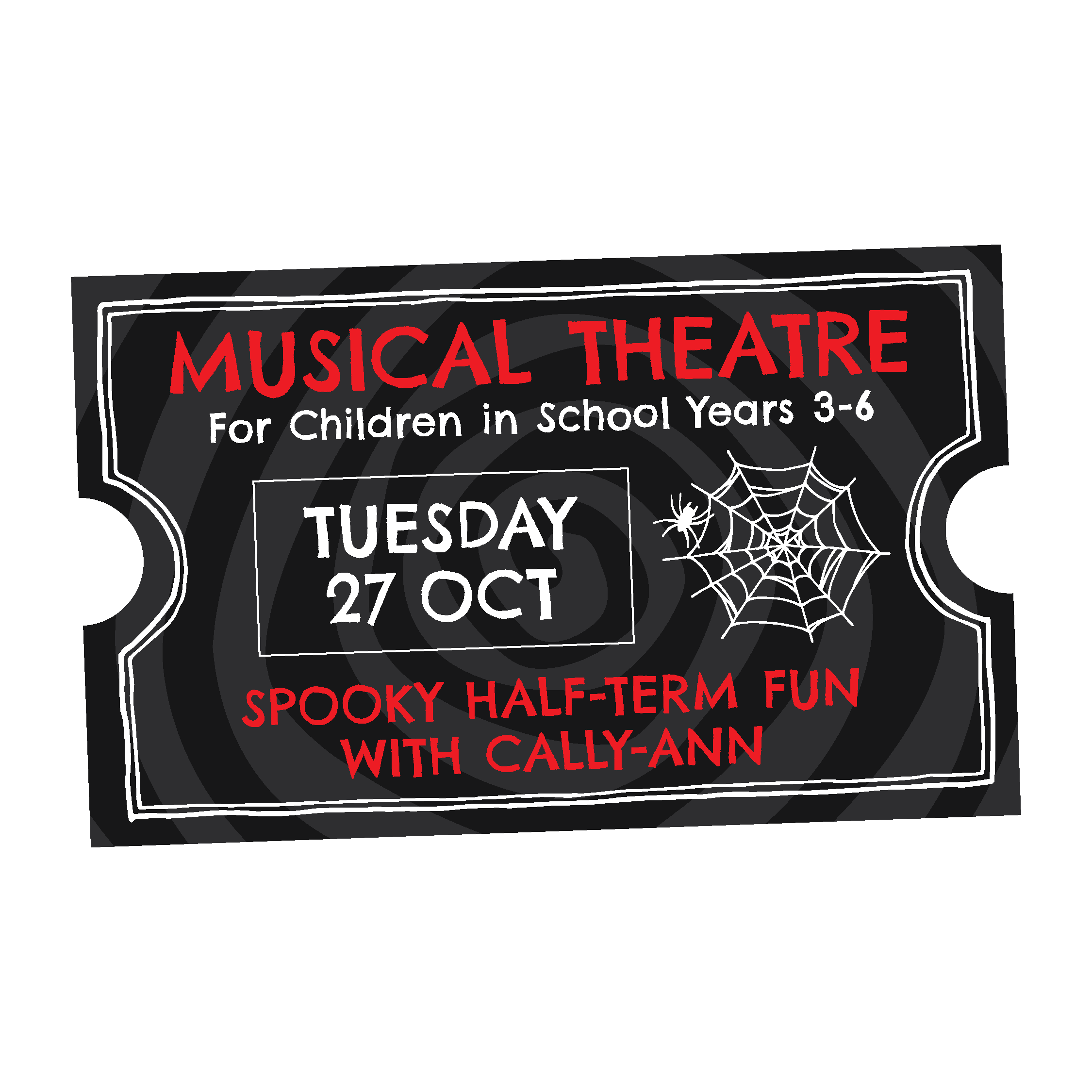 Halloween Musical Theatre Workshop | Tues 27 October