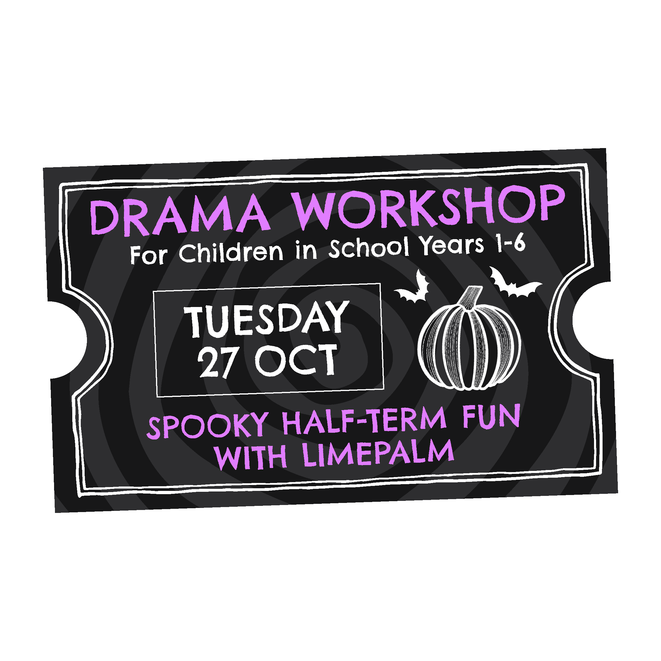 Halloween Drama Workshop | Tues 27 October
