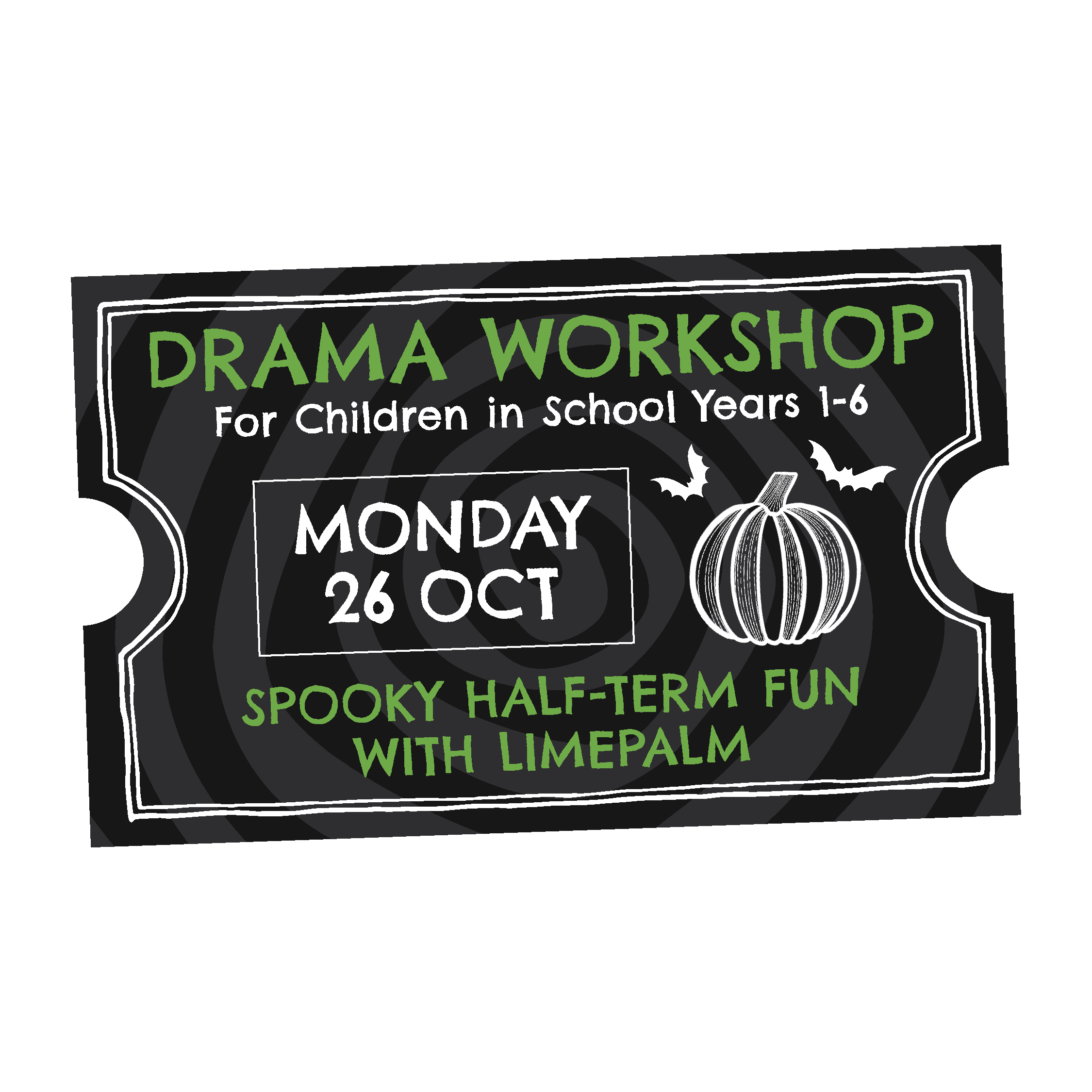 Halloween Drama Workshop | Mon 26 October