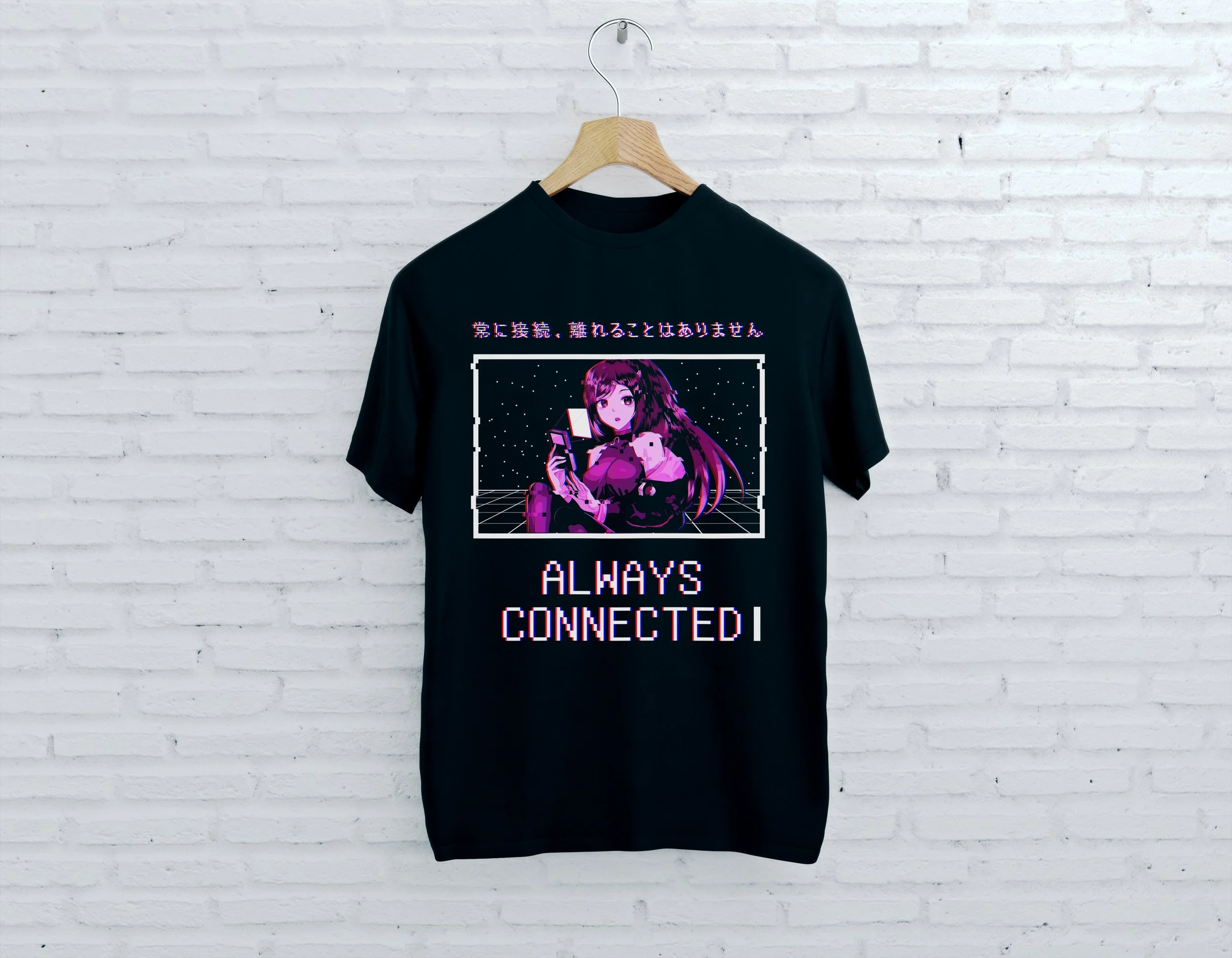 Galaxia Gaming Merchandise called "Always Connected".