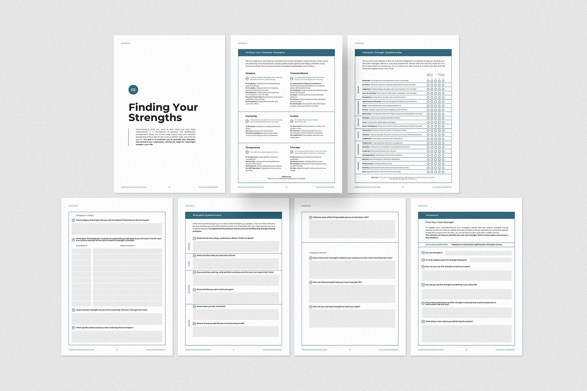 6 Session Coaching Workbook — Mindful Coaching Tools