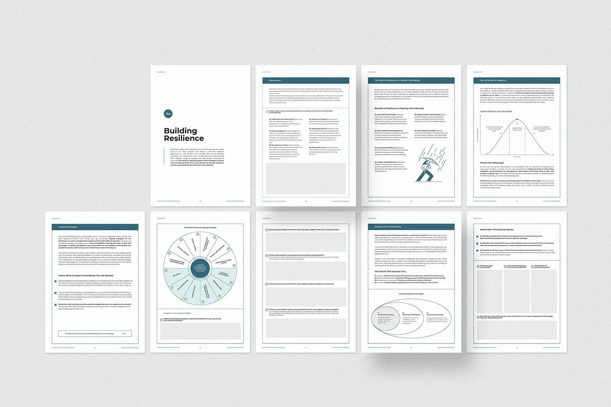 6 Session Coaching Workbook — Mindful Coaching Tools