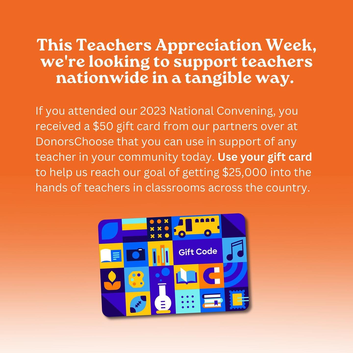 Happy #TeachersAppreciationWeek to every educator who is serving in the classroom! EdLoC is deeply appreciative of the work that teachers are doing nationwide to go above and beyond for our children. 

We will continue to do what we can to create the