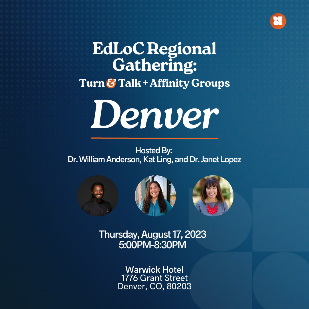 Regional Gatherings & Turn + Talk: Denver