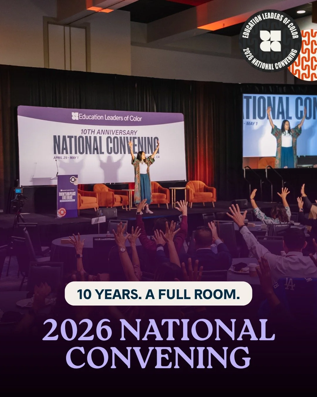 Ten years. A full room. A powerful reminder.

The 2026 #NationalConvening was a gathering rooted in purpose.

Over three days, more than 400 leaders came together in Los Angeles to reconnect across regions and sectors, sharpen strategy, celebrate a d