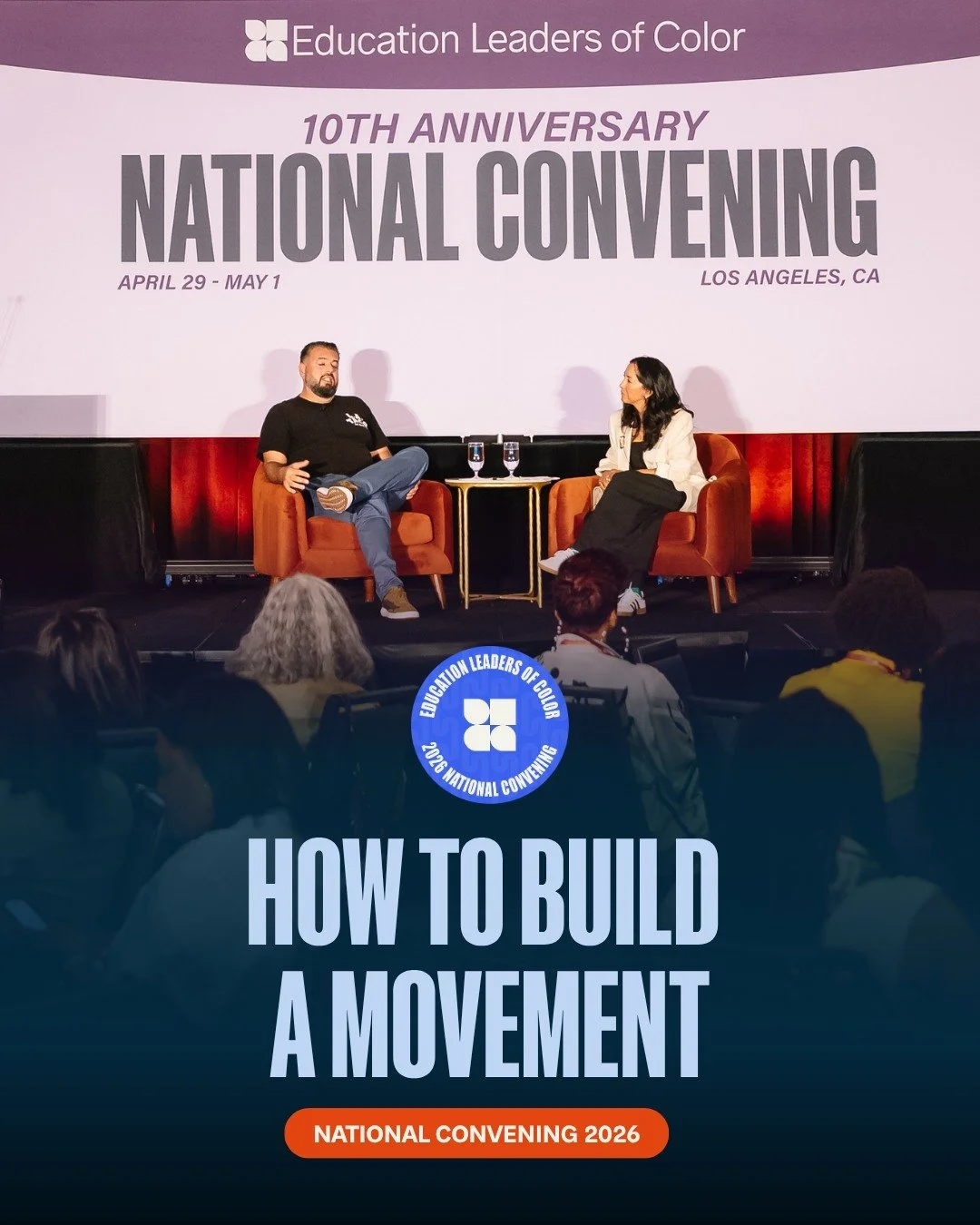 At the 10th Anniversary #EdLoCNationalConvening, Memo Torres (@el_tragon_de_los_angeles), Director of Engagement and multimedia journalist for the James Beard Award-winning L.A. Taco, joined Margarita Florez Vasconcelos (@margaritaflorez), Founder of