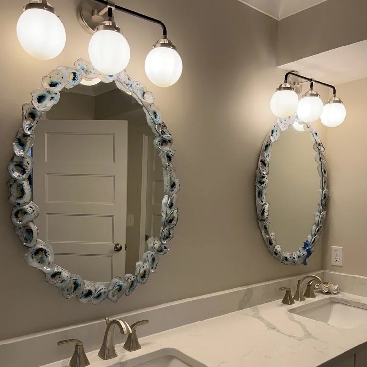 Oyster Lined Mirrors - Panama City, FL