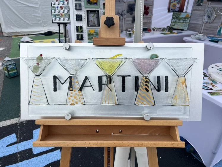 "Three Too Many" 3D Fused Glass Art - 2020 Ranch, TX