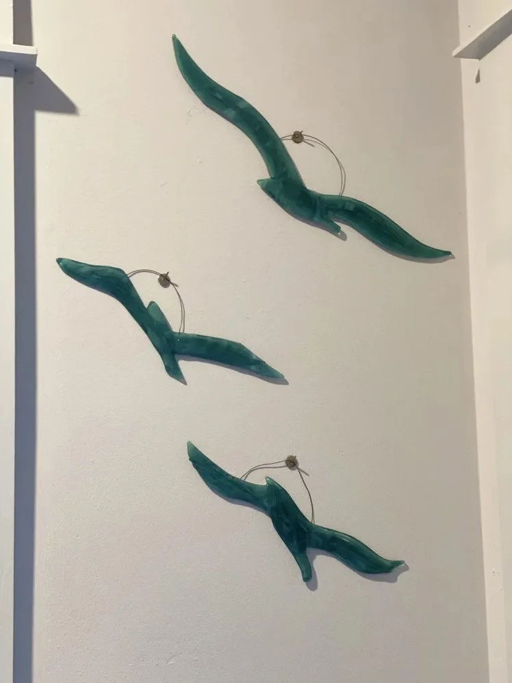 Seaguls in flight - 10" or 14"