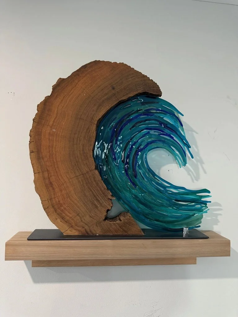 Captured Wave on Cypress - 22'X24" - Seacrest ,FL