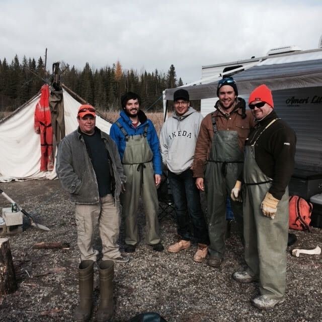 Another throwback to teamwork on the Learning from Lake Sturgeon Project back in 2016