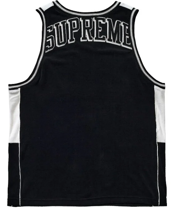 Supreme Terry Basketball jersey (Black) Large — Snake City Tattoo  