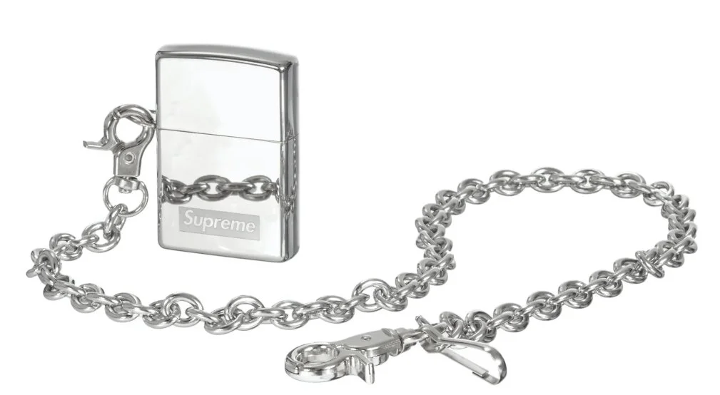 Supreme Chain Zippo (Silver) — Snake City Tattoo Official
