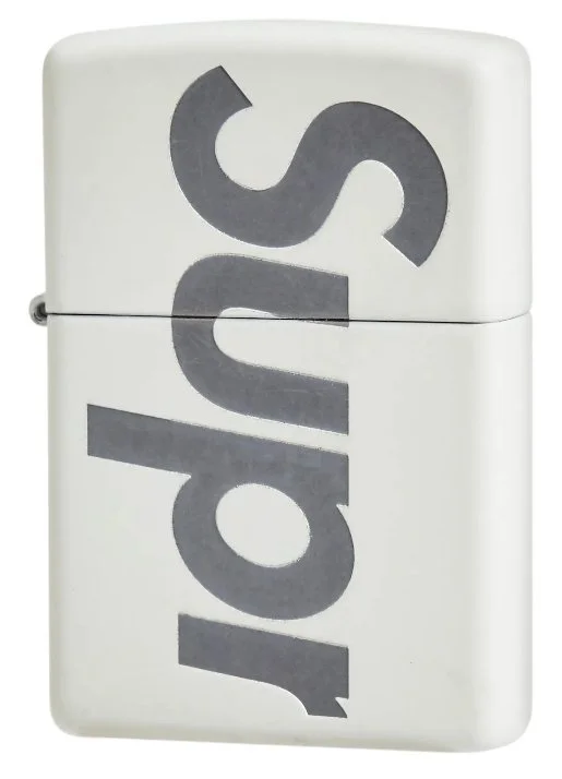 Supreme Glow In The Dark Zippo (White/Green) — Snake City Tattoo 