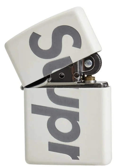 Supreme Glow In The Dark Zippo (White/Green) — Snake City Tattoo 