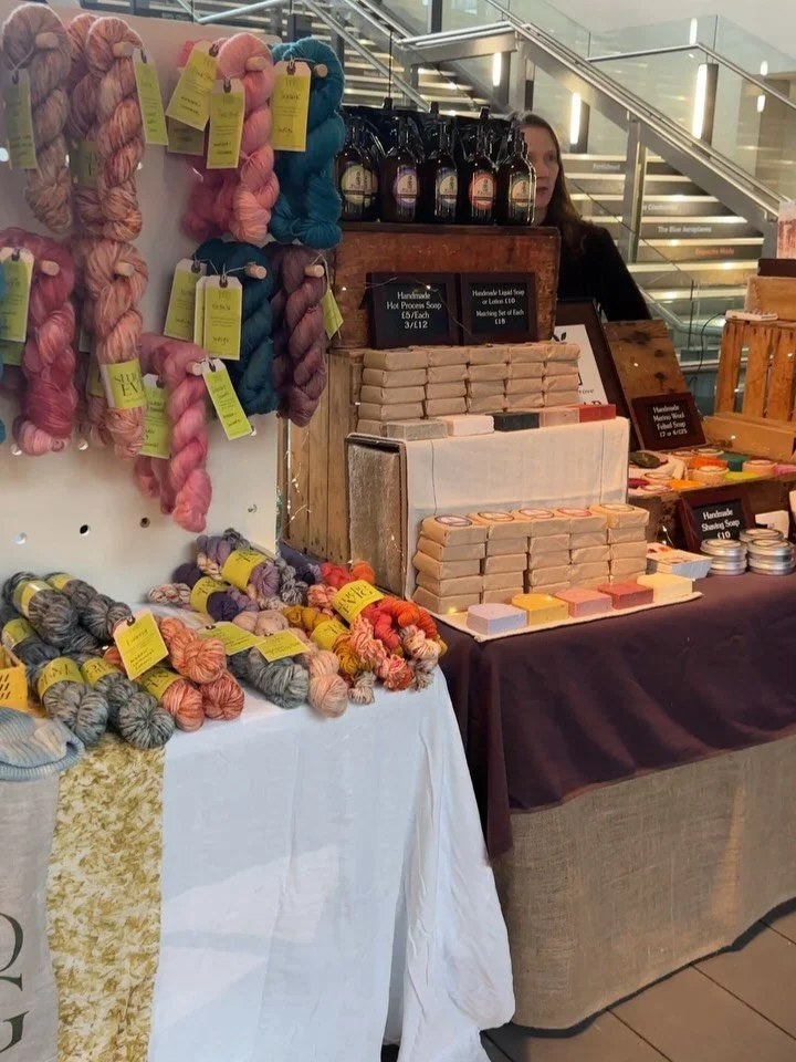 Made in Bristol Take 1 

Had a really good day @madeinbristolgiftfair yesterday at the @bristol_beacon 🤩 thanks so much to everyone came to admire the colours of studioEVIG all from plants and natural sources. We&rsquo;ll be back next week on Saturd