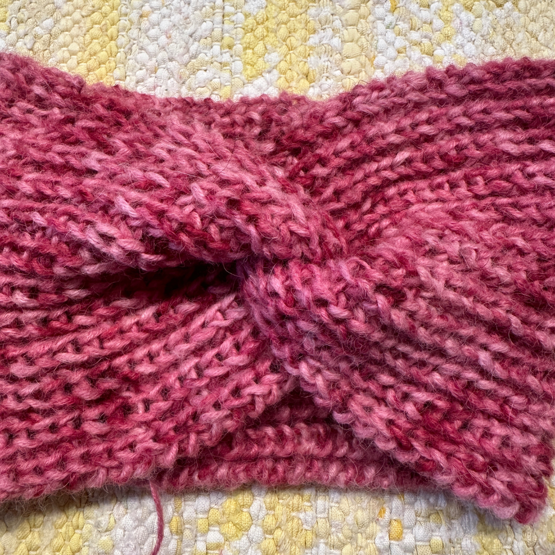 studioEVIG - Knitting Pattern-Nordic Knot Headband flatlay.png