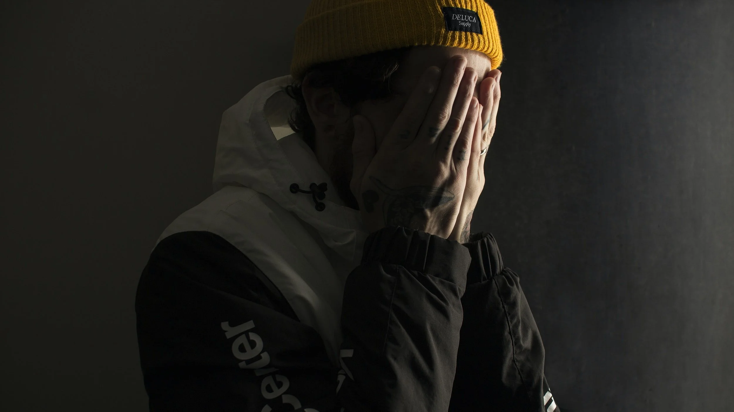 Picture of a man feeling the pain of shame