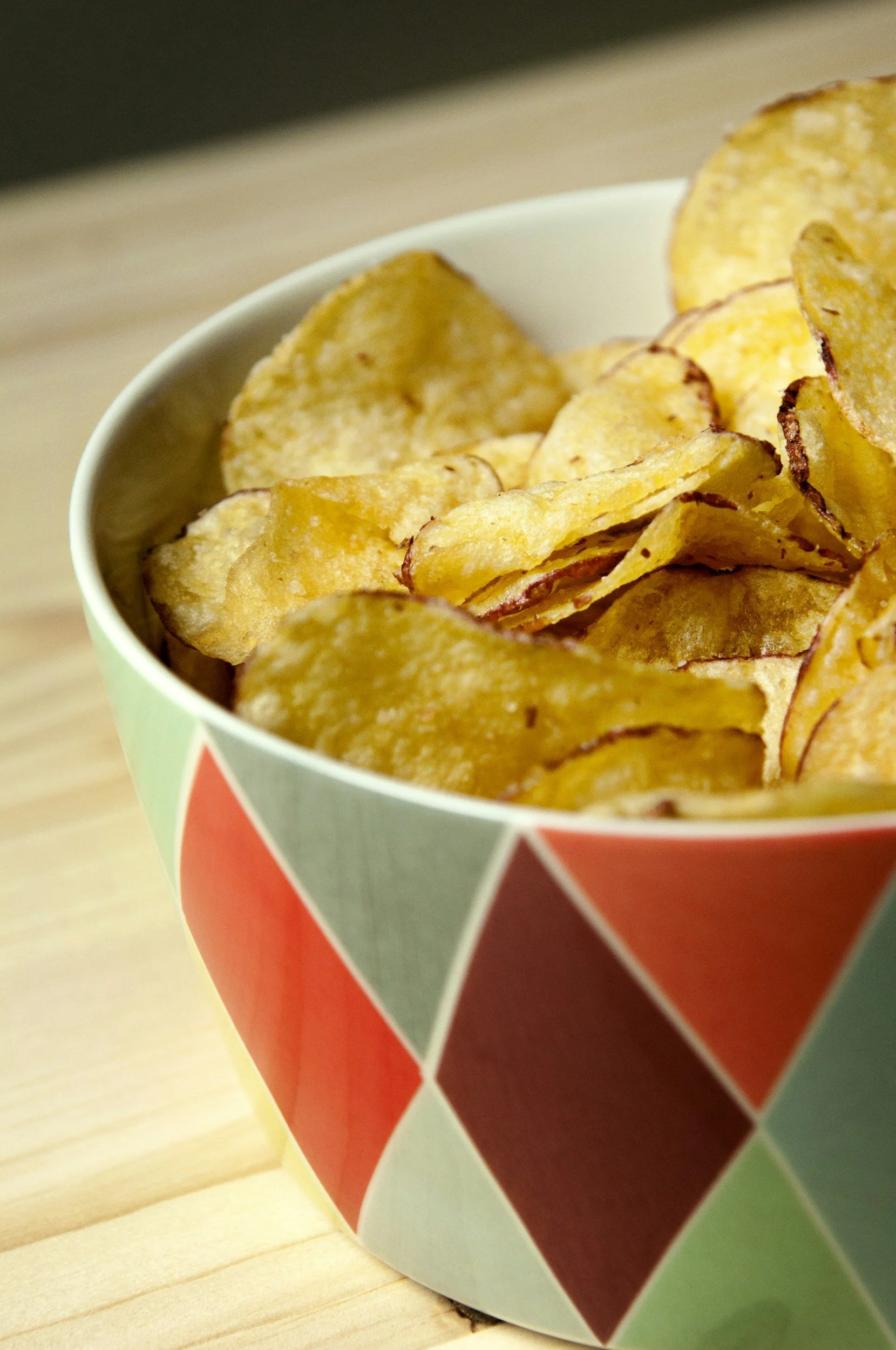 Picture of potato chips signifies how we can easily lie about what's good for us