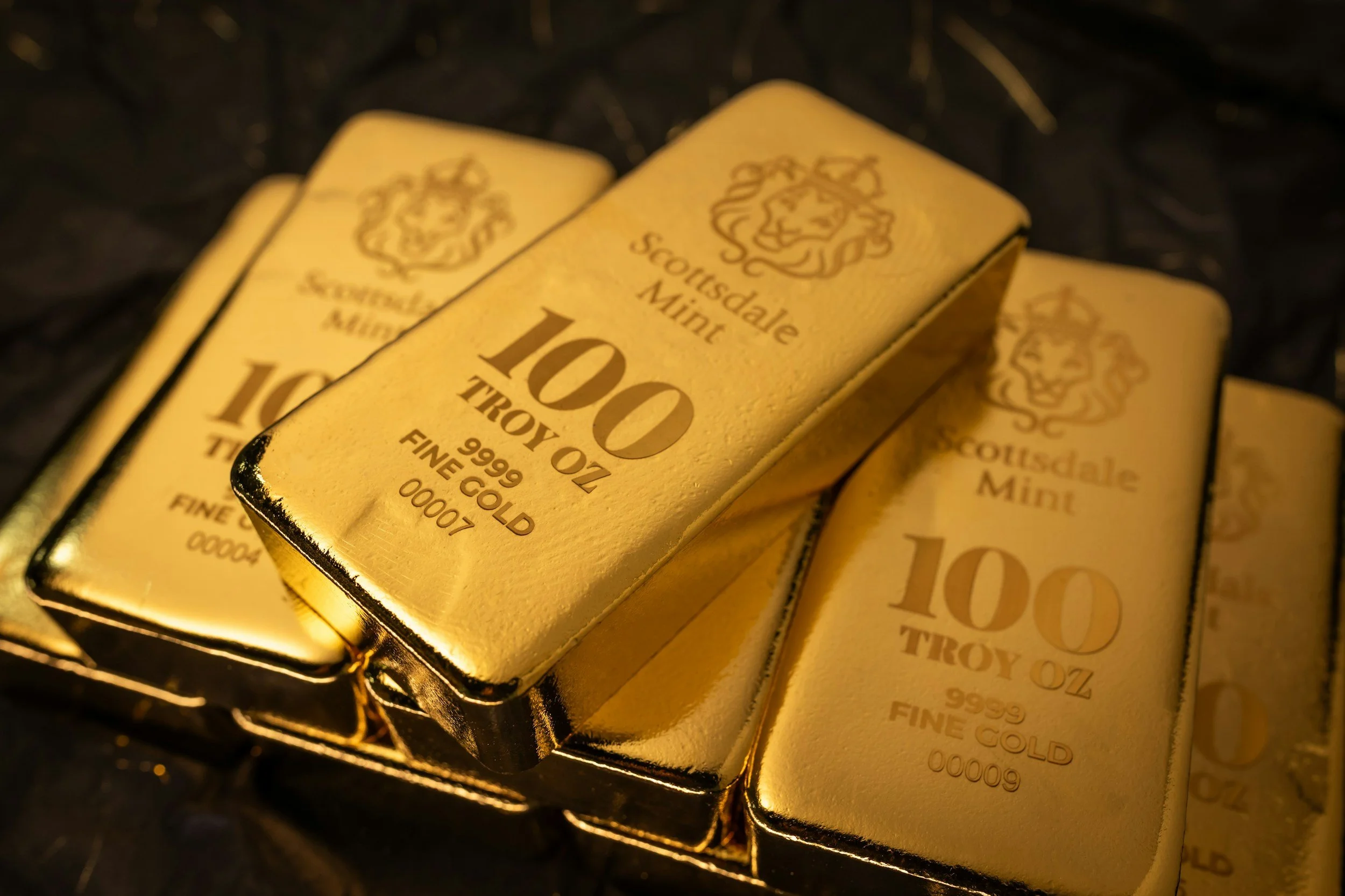 gold bars signifying that God's word is the gold standard for our self-worth