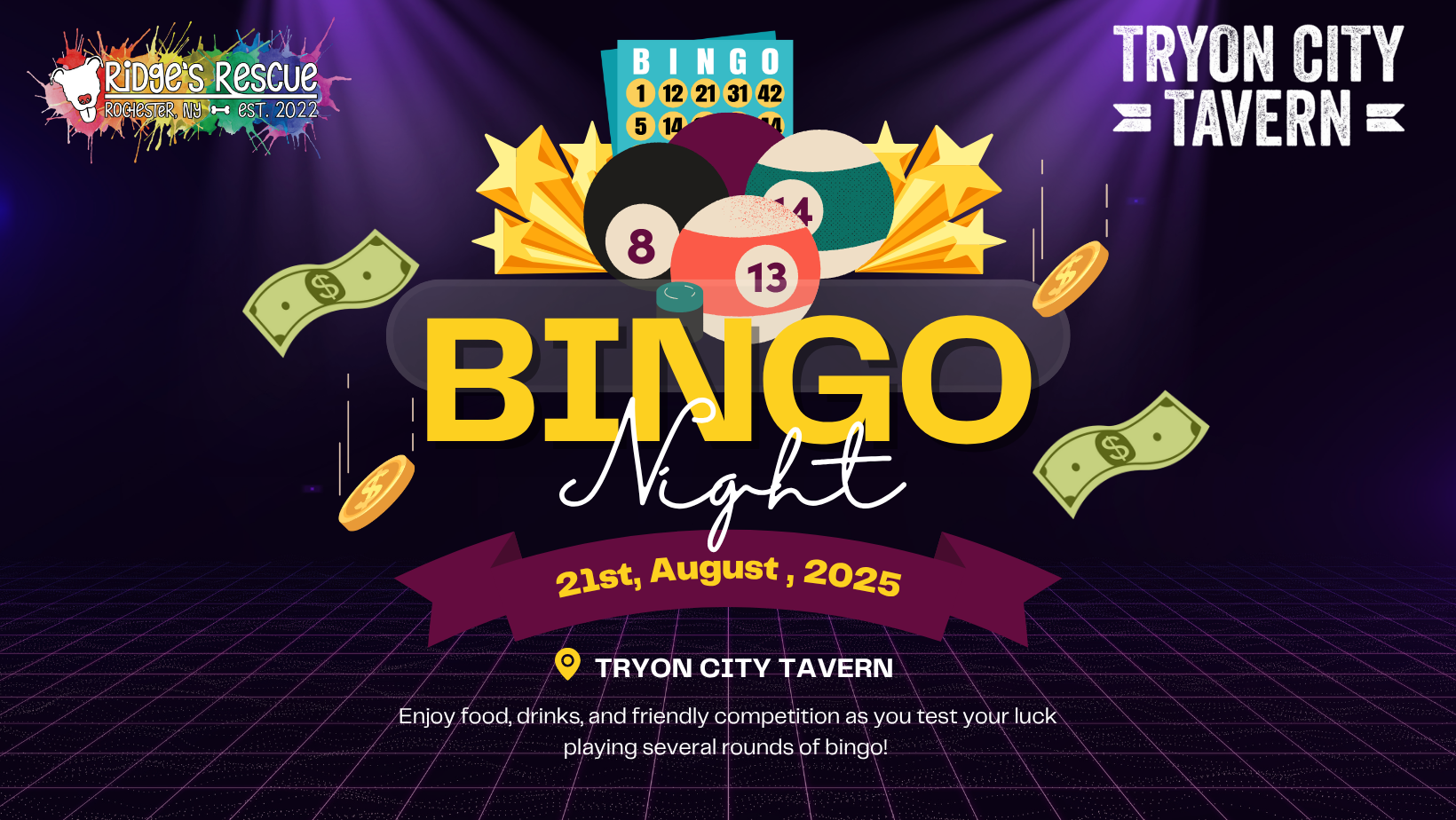 Bingo Night at Tryon!