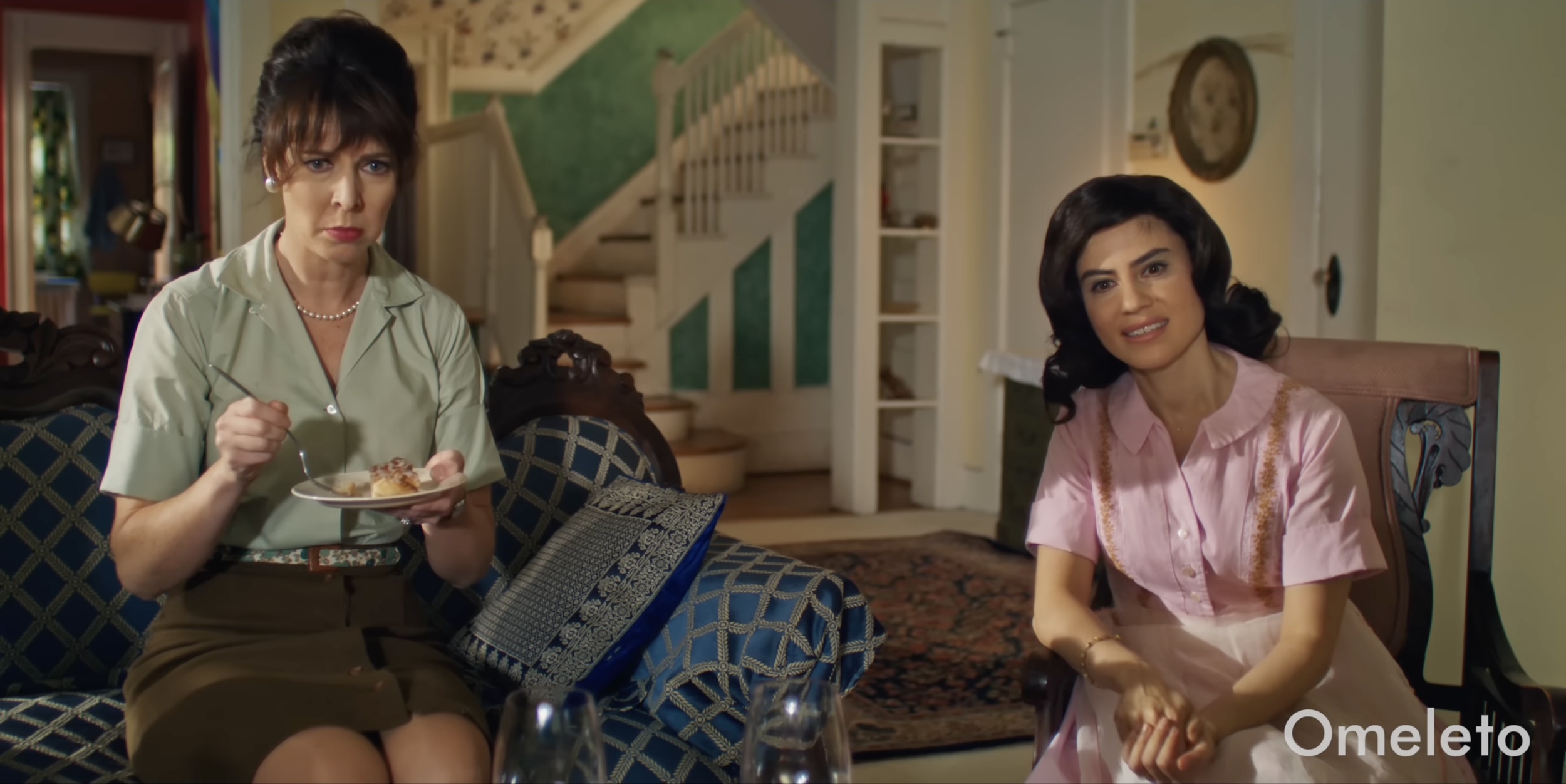 Costume Design by Sarah Cogan - Knead Short Film - 1960s Movie - Ana Cruz Kayne  Mallory Portnoy