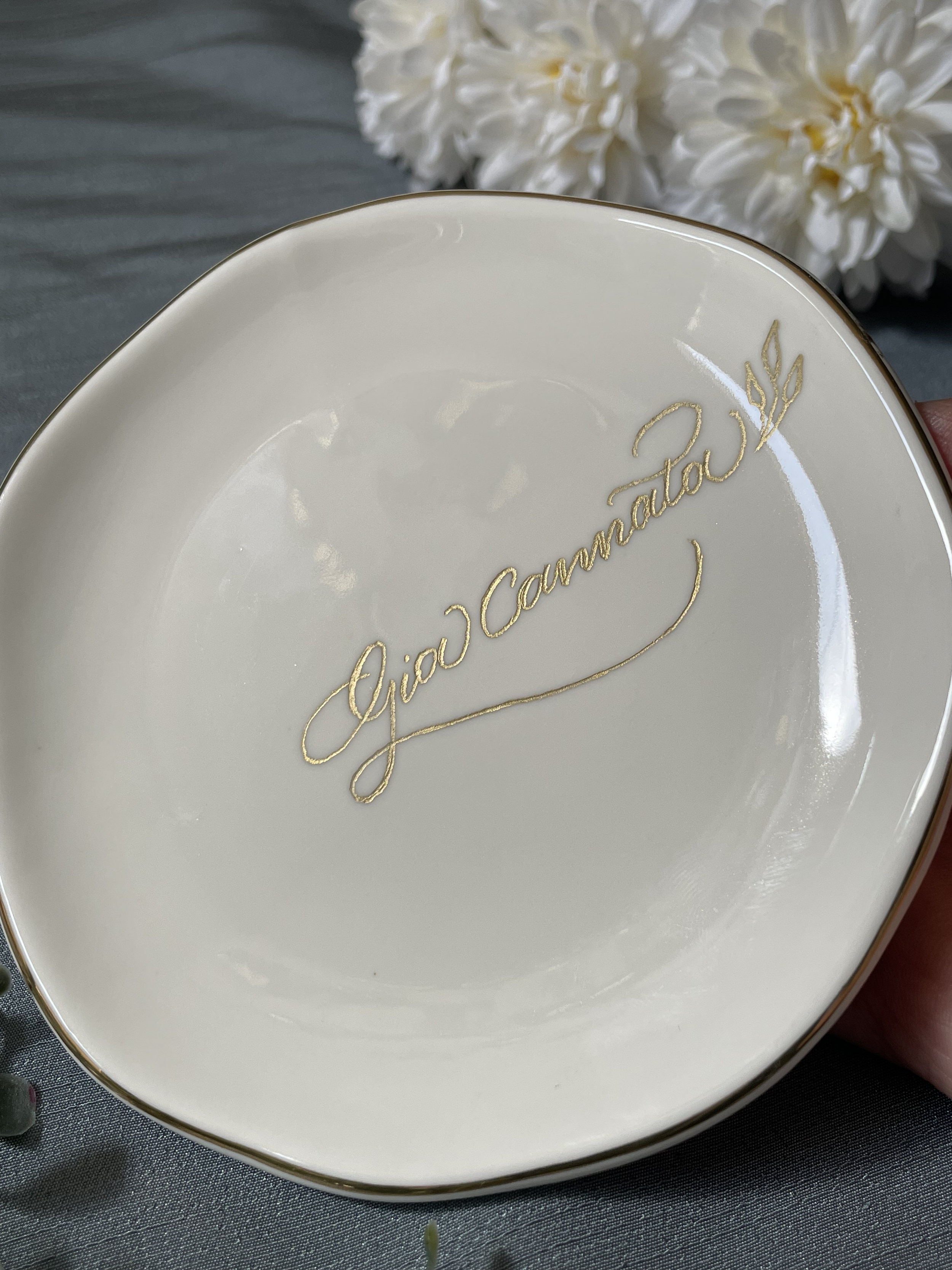 Engraved Trinket Dish