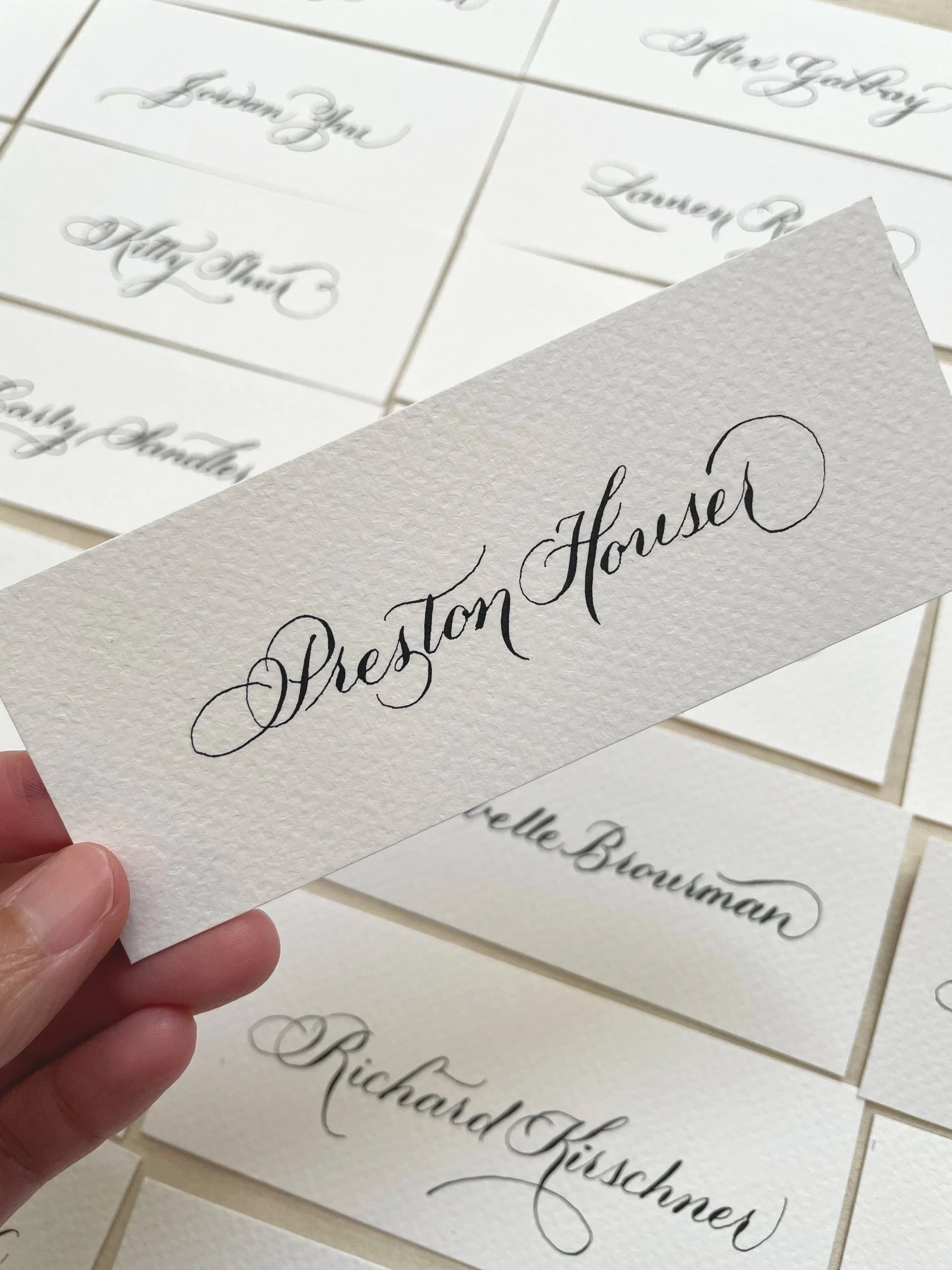 Escort Card