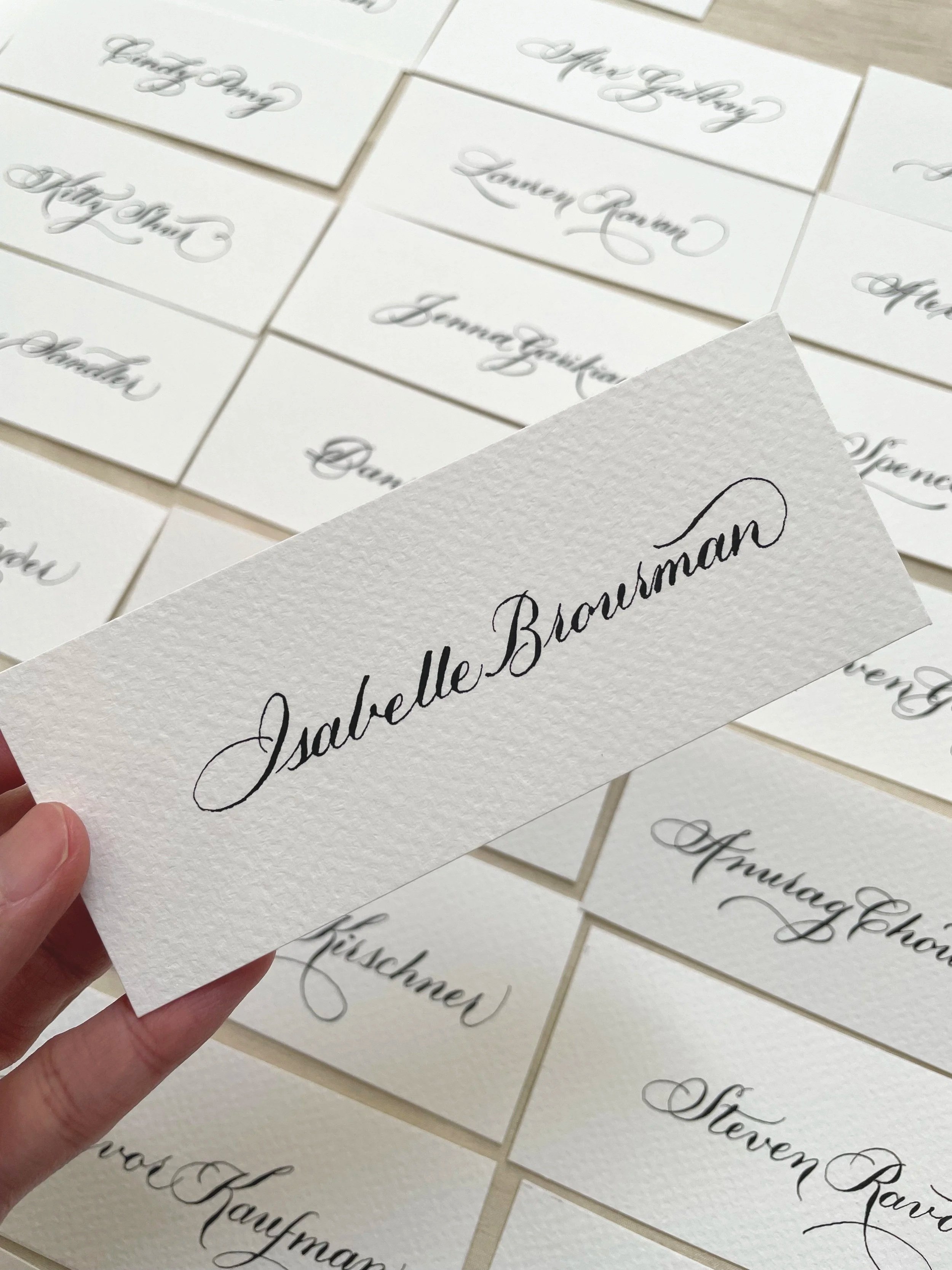 Wedding place card