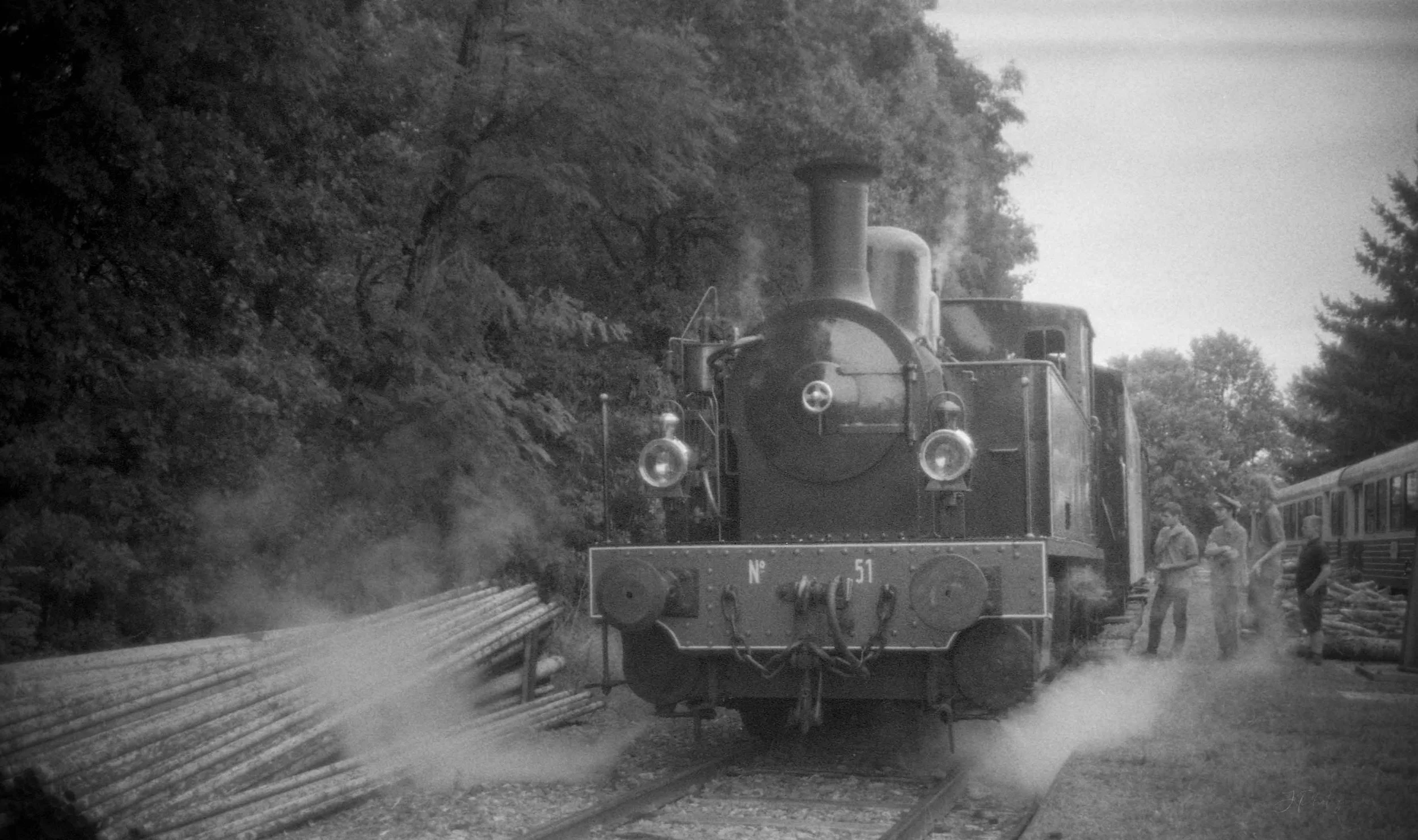 Petit train sur la Doller, 2023. 