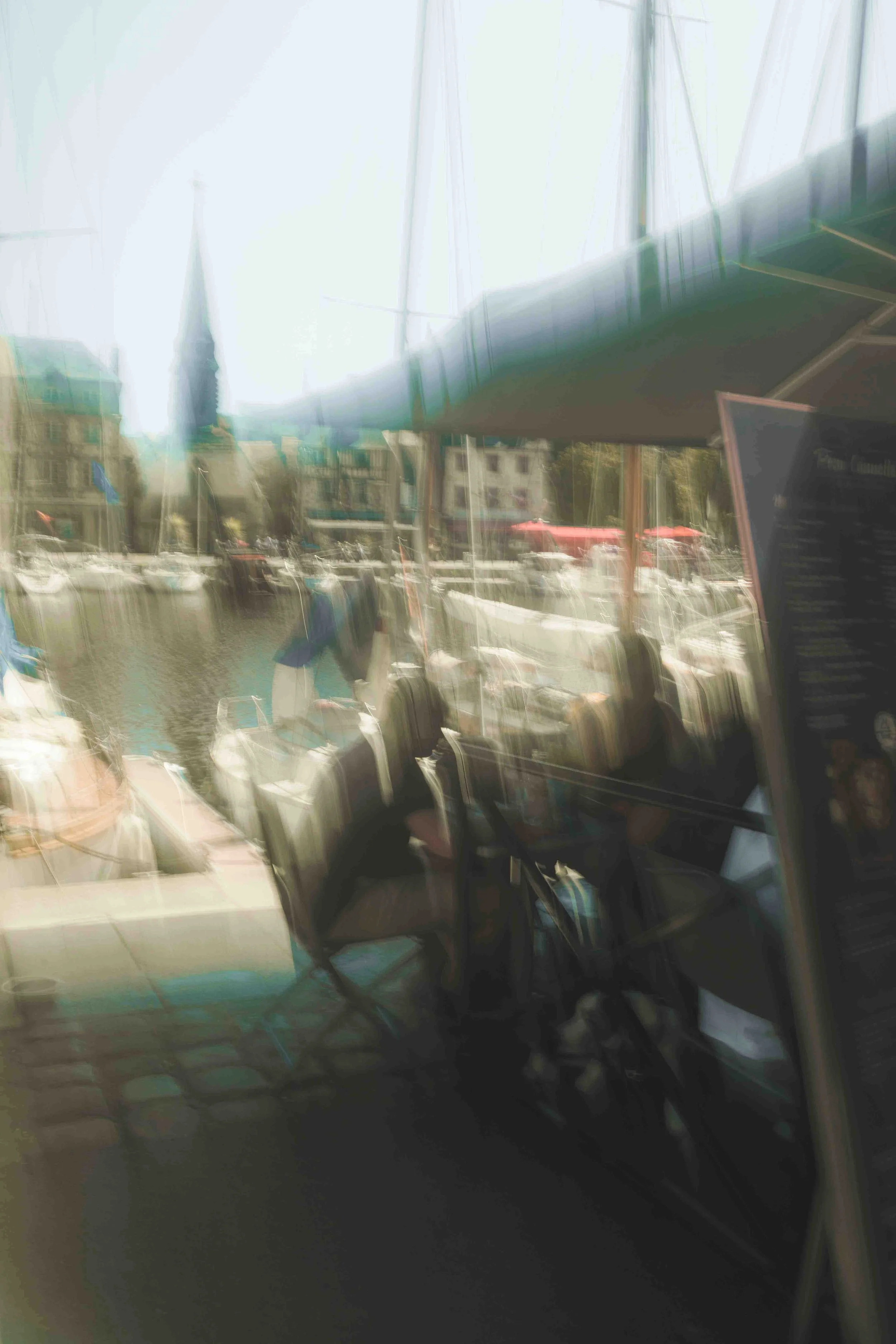 ICM, port de Honfleur, été 2024.