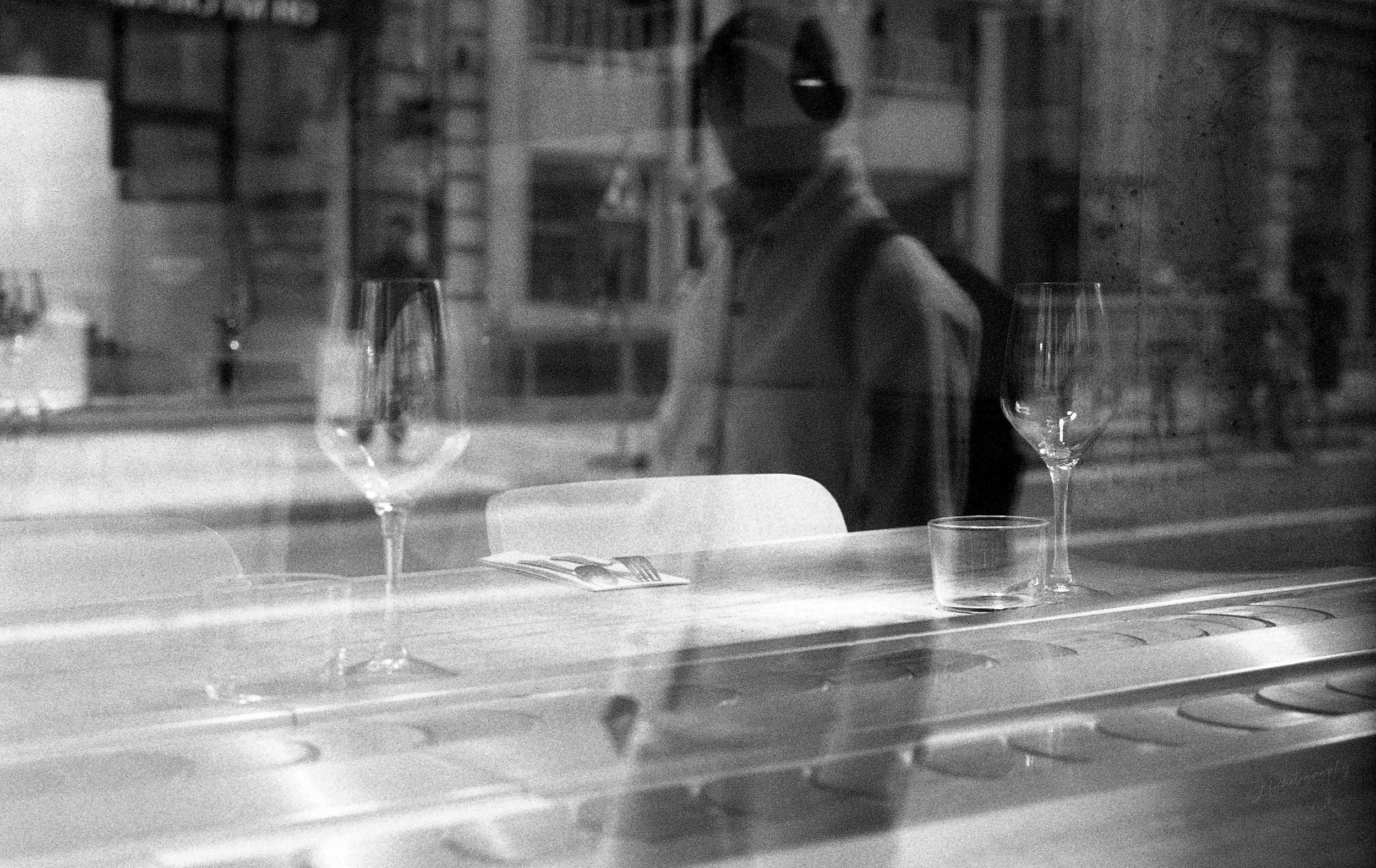 Double exposition, Brème, Allemagne, 2024.