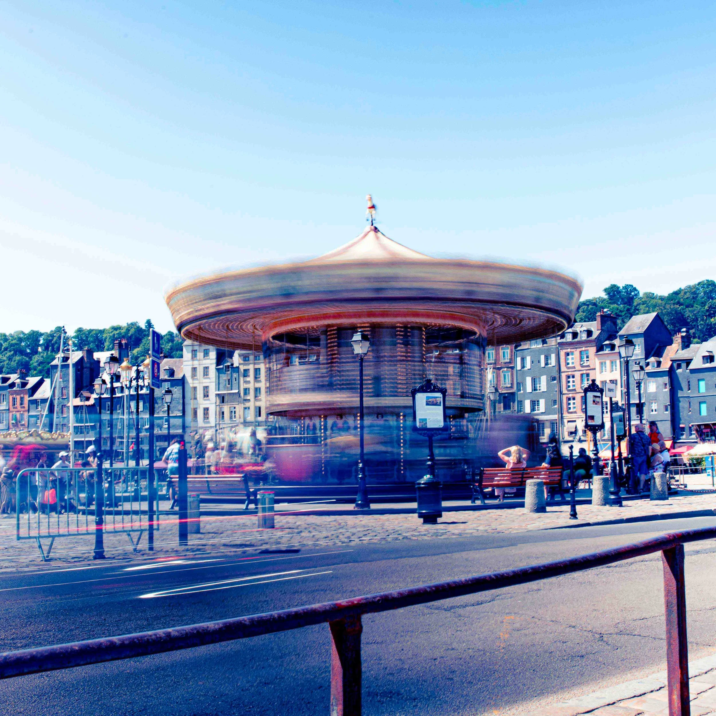 Carrousel, Honfleur, été 2024.