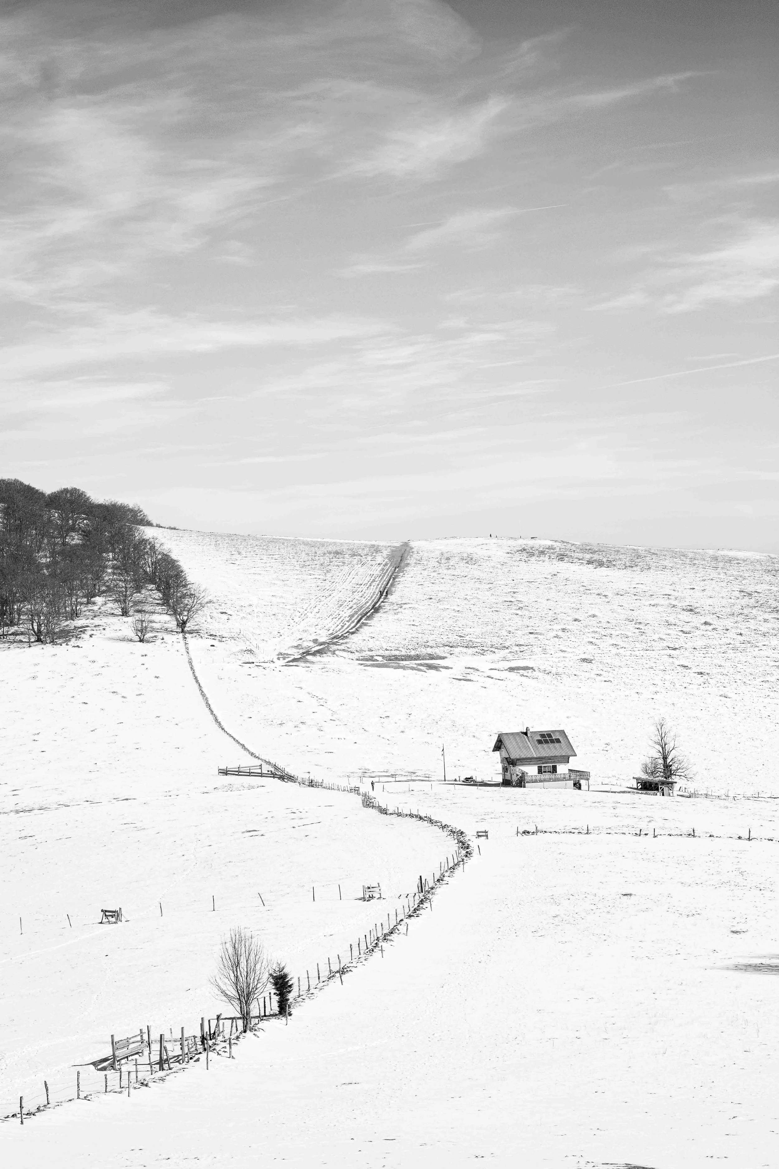 Col du Hundsrück, hiver 2024.