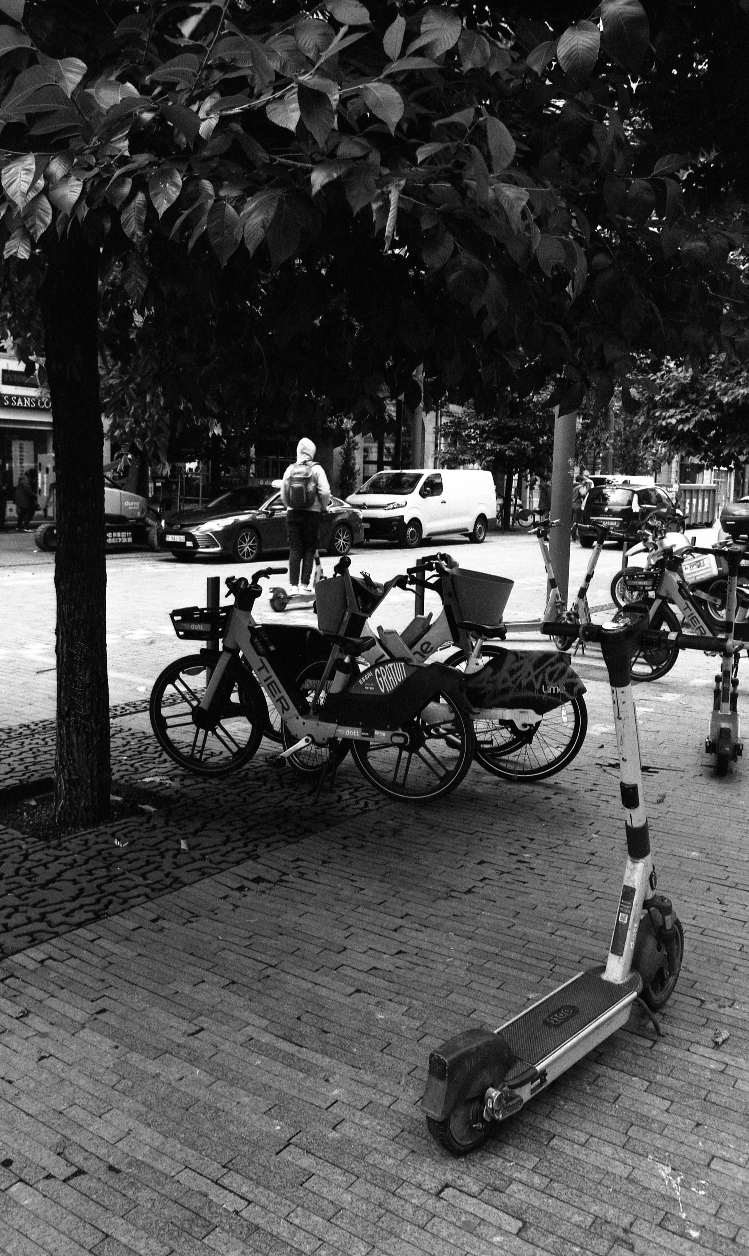 Street Photography argentique, Bruxelles, Belgique