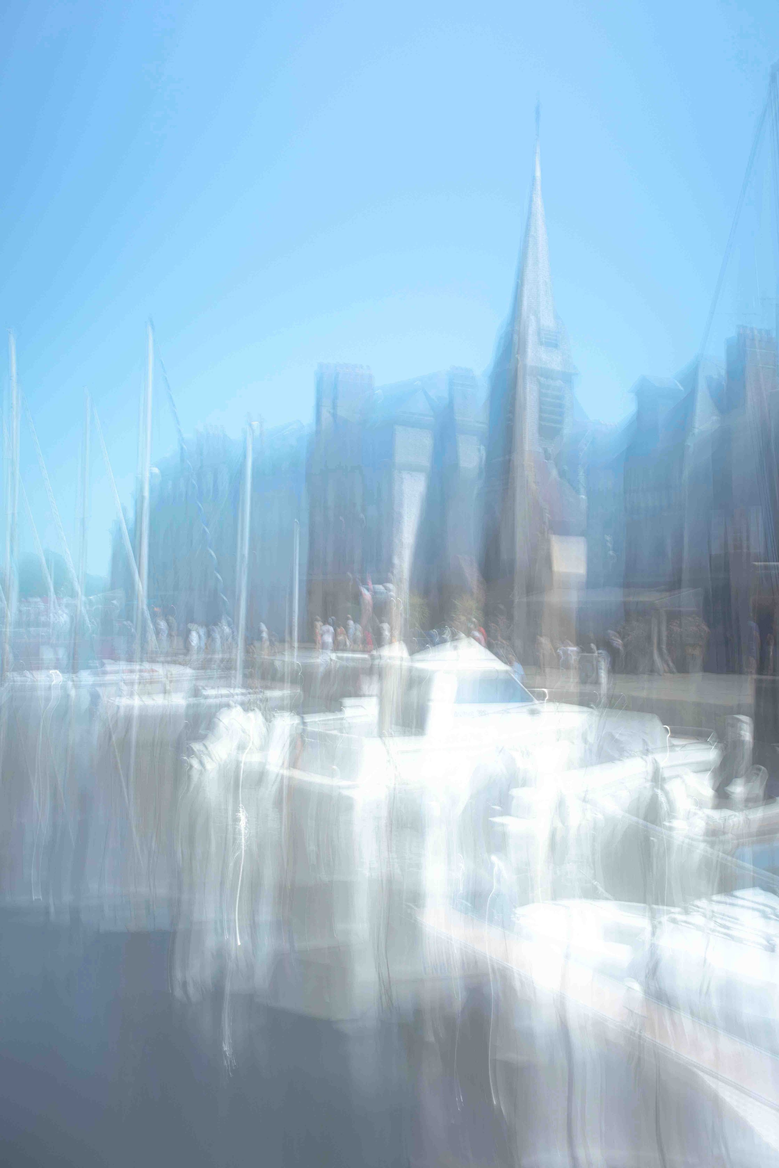 ICM, port de Honfleur, Normandie, été 2024.