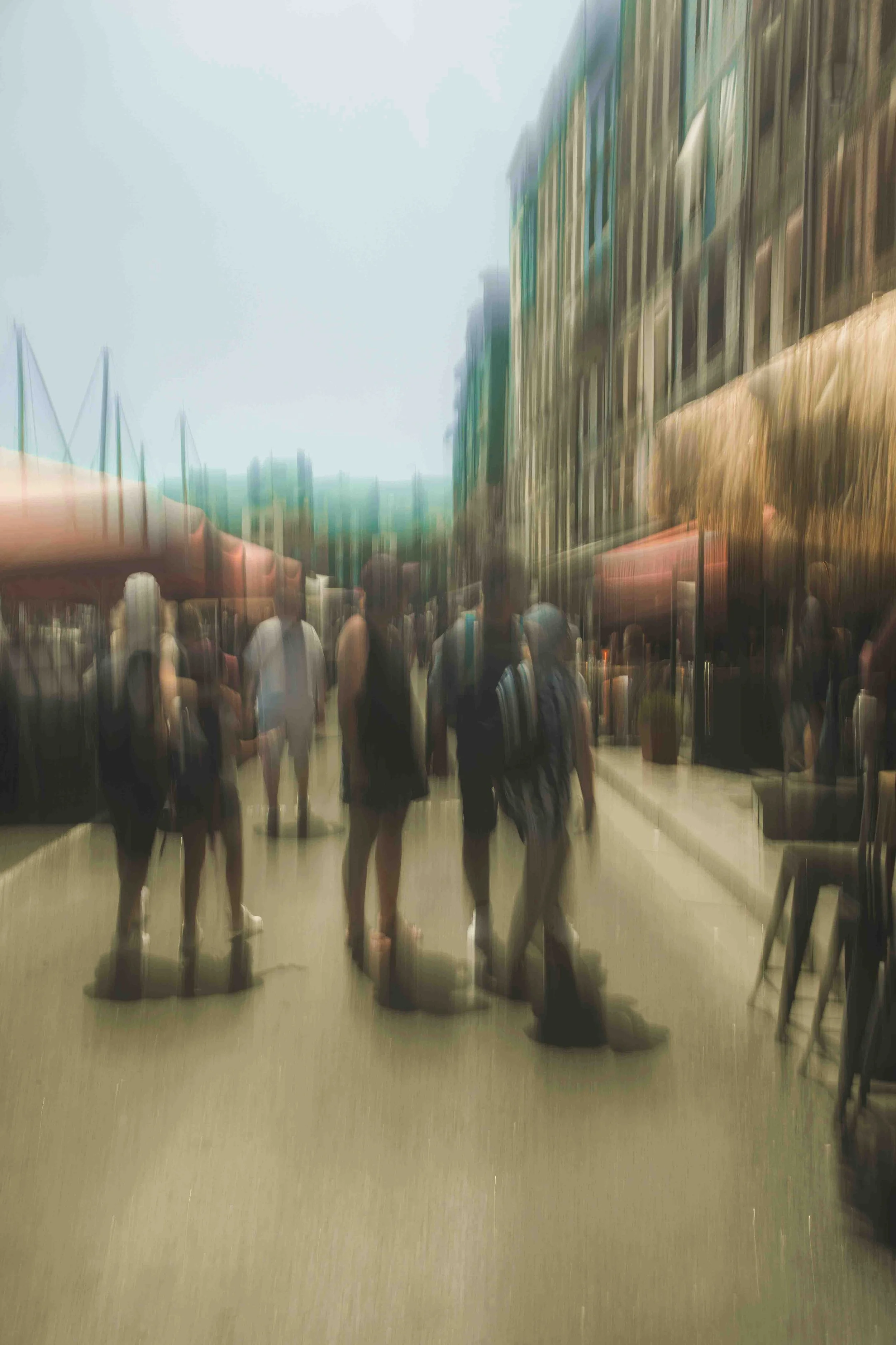 ICM, Port de Honfleur en été, 2024.