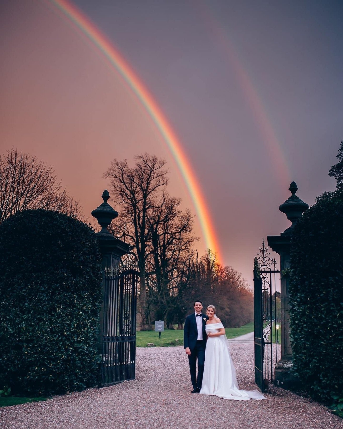 🌈 Two years since I ran faster than the actual wind to catch this epic rainbow 🌈

I can&rsquo;t wait to get back to @soughton_hall this year! 
And while I can&rsquo;t promise incredible skies like this, I can promise that it really is the most magi