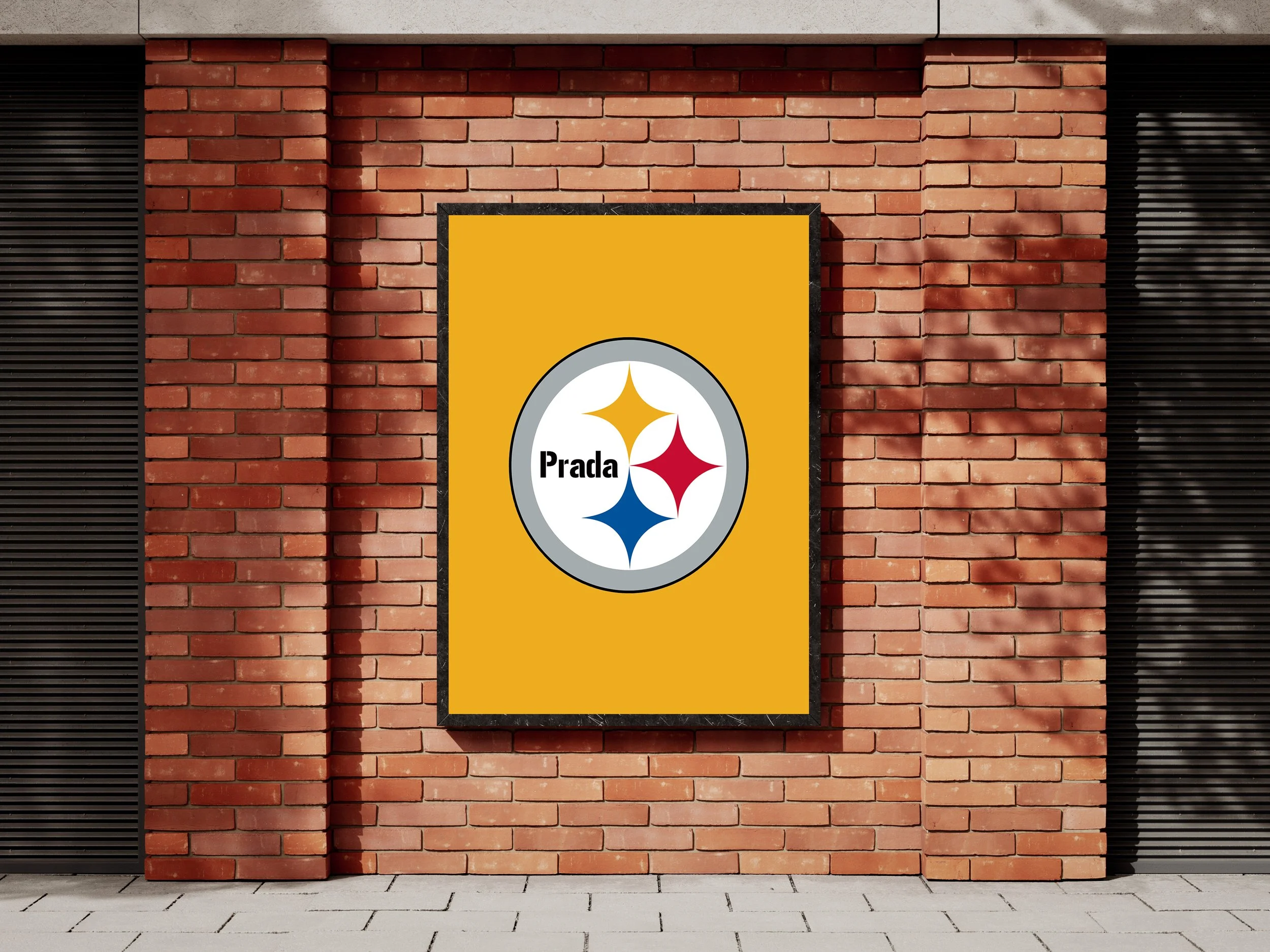 Designer Steeler Poster