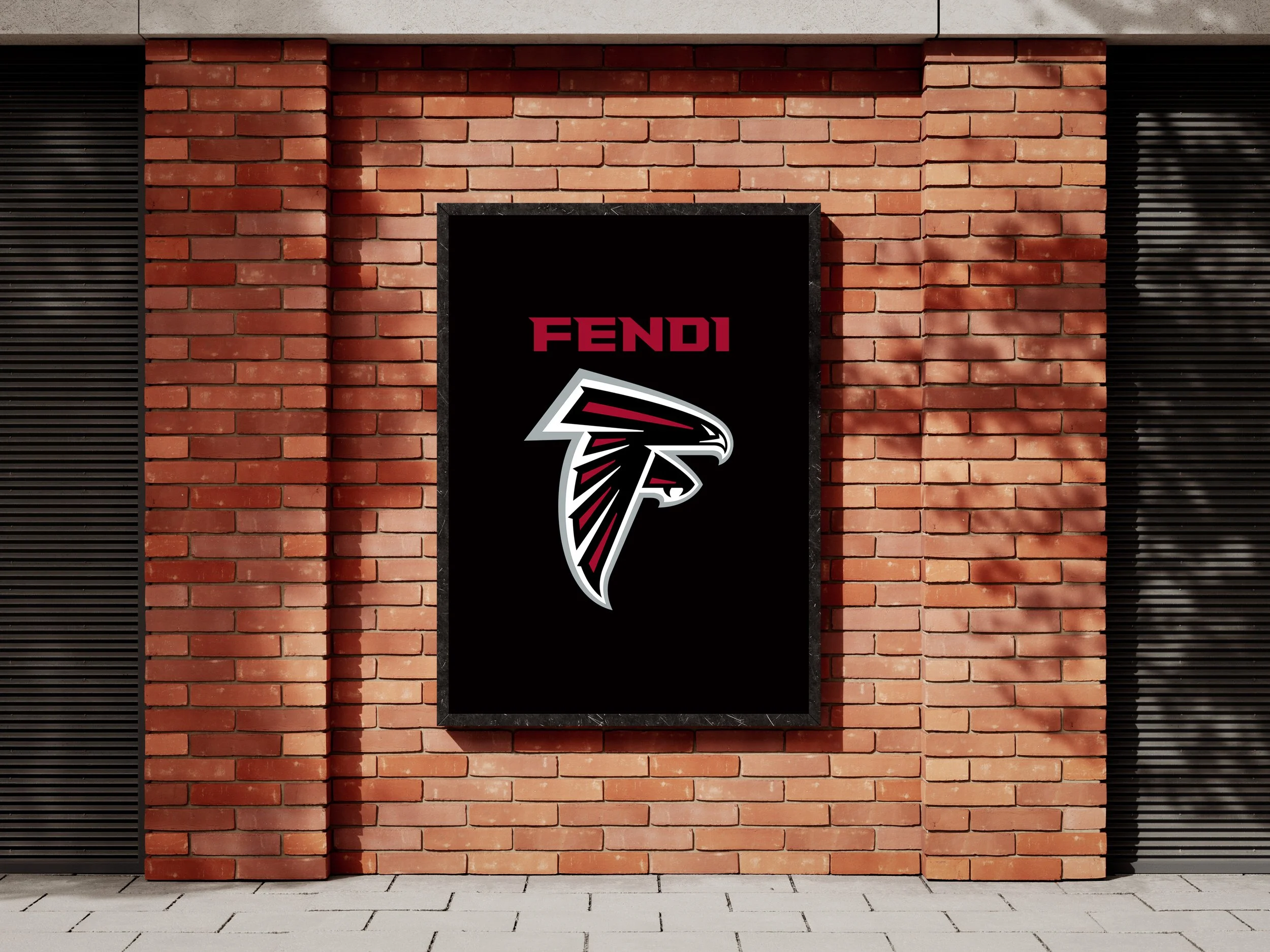 Designer Falcon Poster