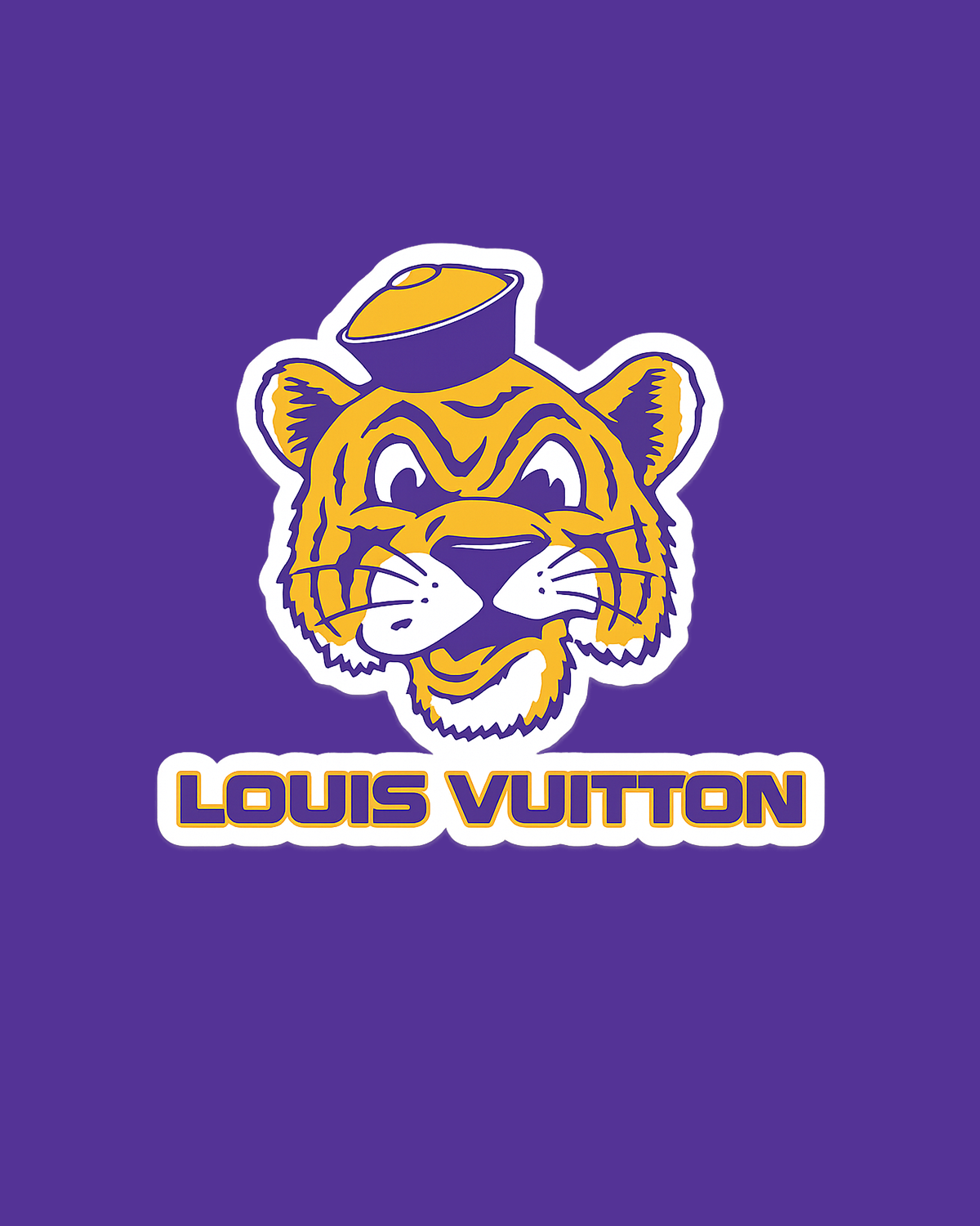 Designer Louisiana State Sticker