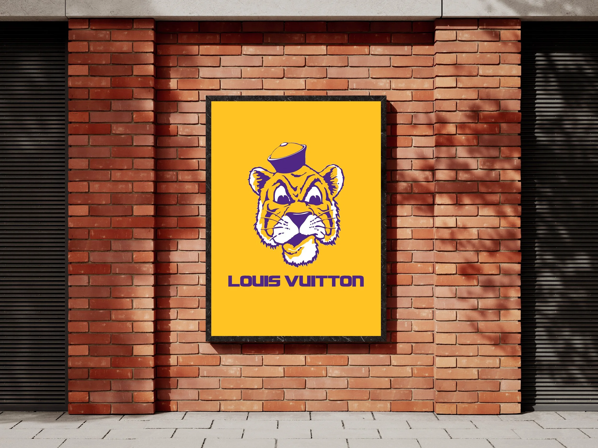 Designer Louisiana State Poster