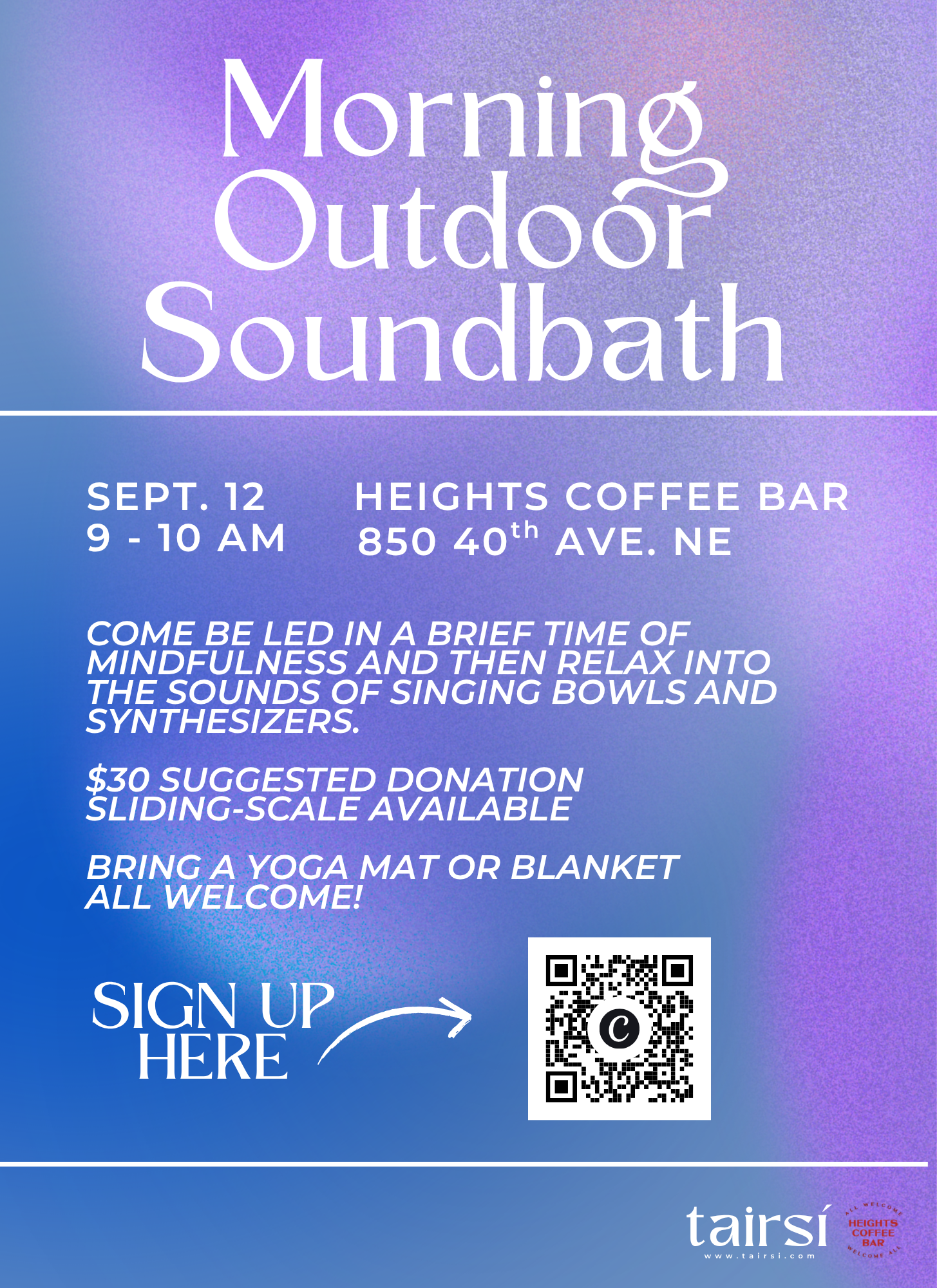 Morning Outdoor Soundbath