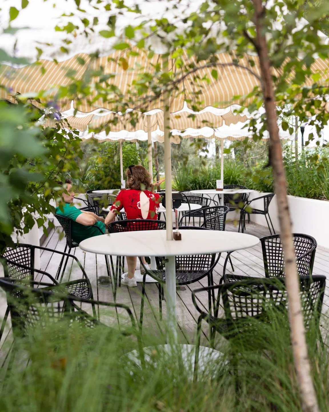 Looking for a quiet spot for morning coffee from @afternoon__coffee or maybe @humblewoodfire brunch? Try the Garden. 

#downtowngnv #gogators #gainesvillefl #visitgainesville #florida #uf #352 #onlyingainesville #alachuacounty